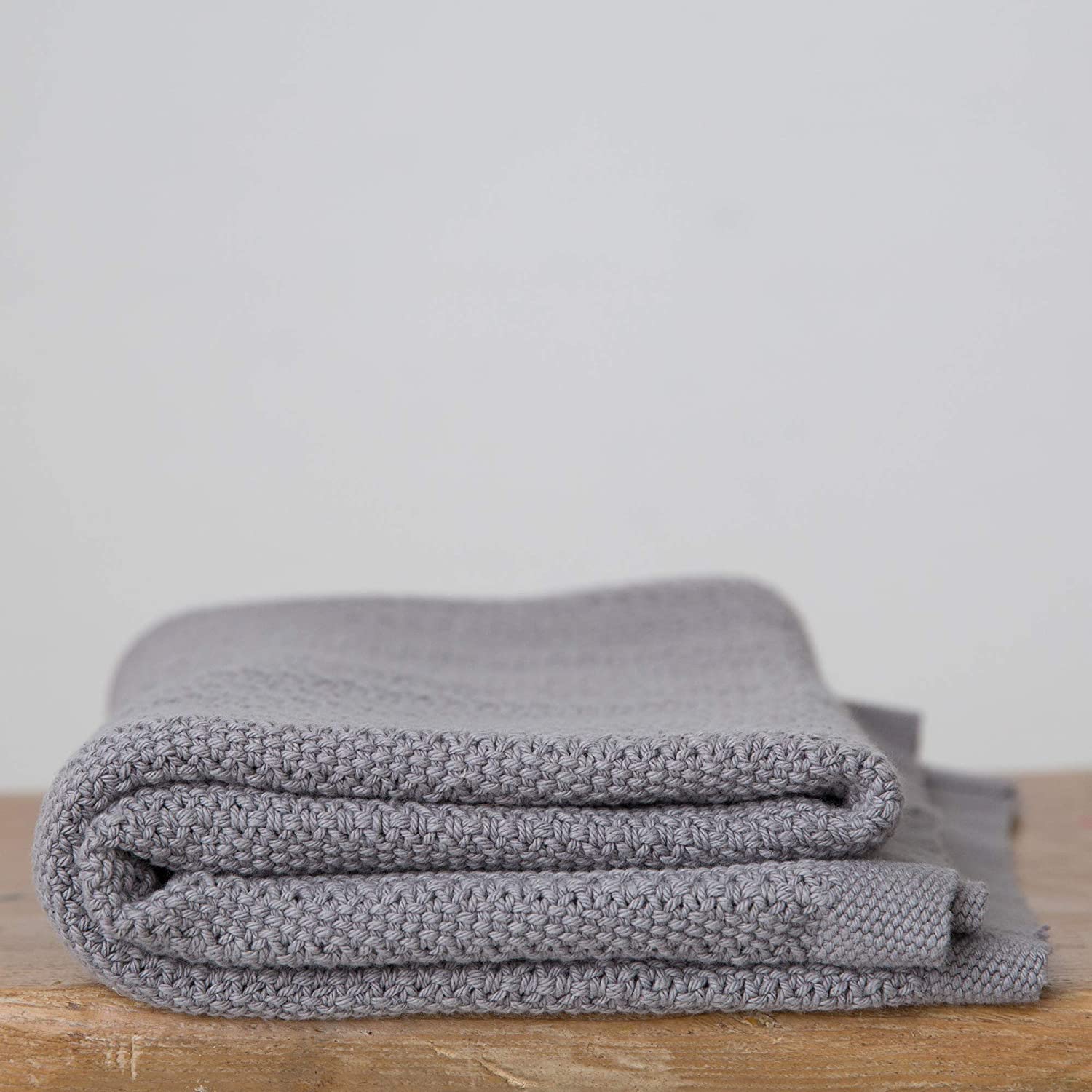 Hippychick blankets, swaddling & shawls Hippychick Cellular Baby Blanket Slate Grey MTH0003