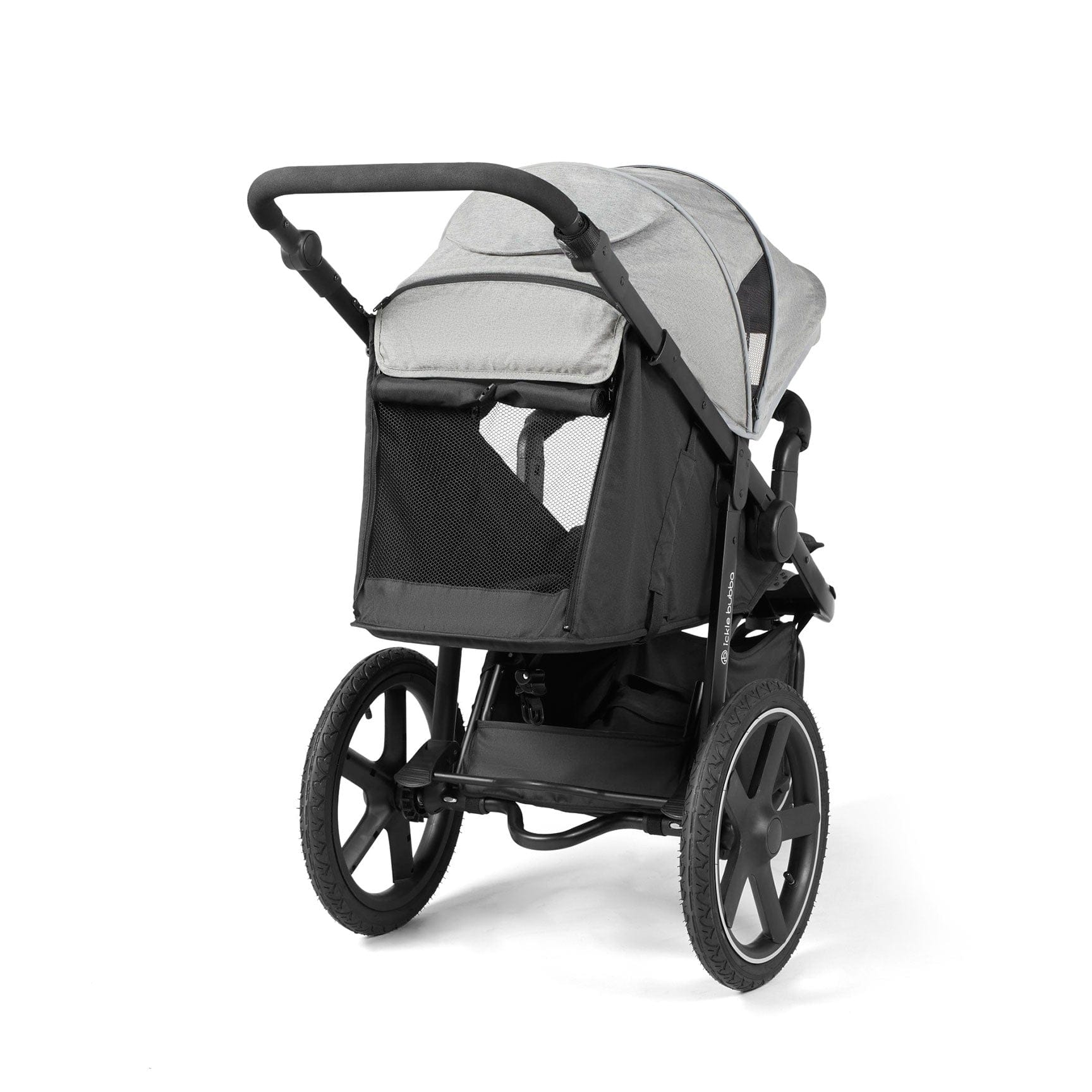 Ickle Bubba 3 wheel pushchairs Ickle Bubba Venus Max Jogger Stroller - Black/Space Grey 18-004-200-014