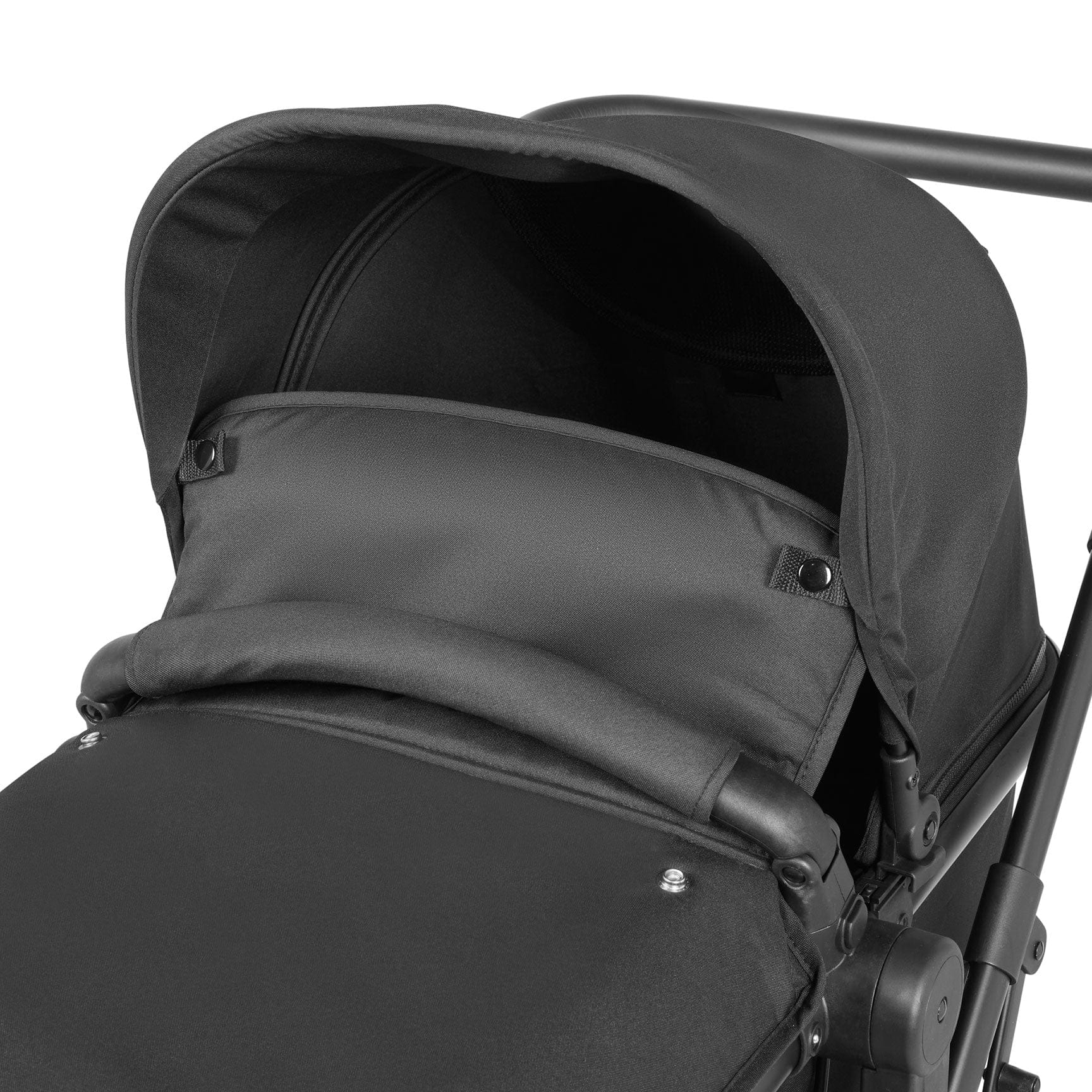 Ickle Bubba baby prams Ickle Bubba Comet 2-in-1 Plus Carrycot & Pushchair - Black 10-008-001-002