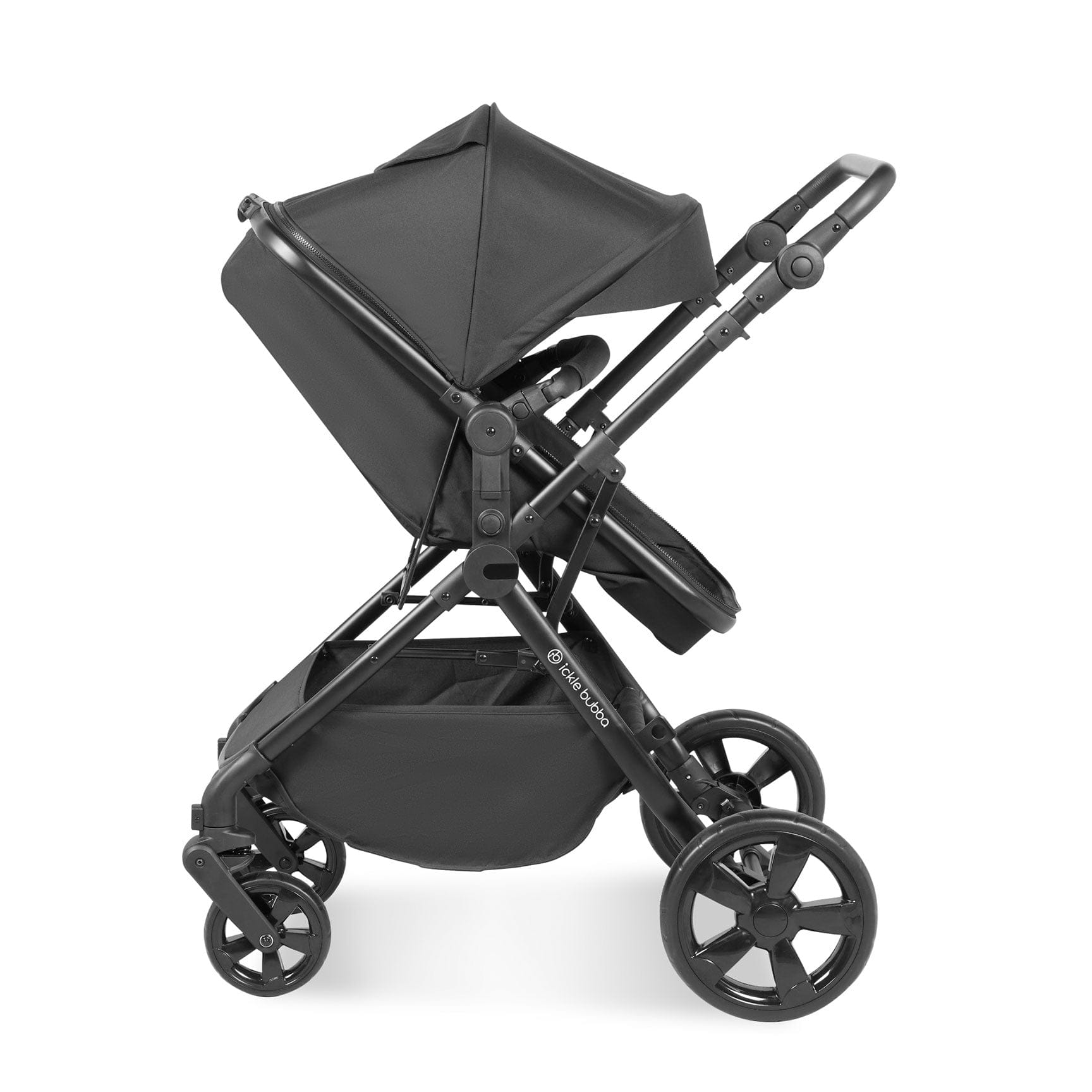 Ickle Bubba baby prams Ickle Bubba Comet 3-in-1 Travel System with Astral Car Seat - Black 10-008-101-002