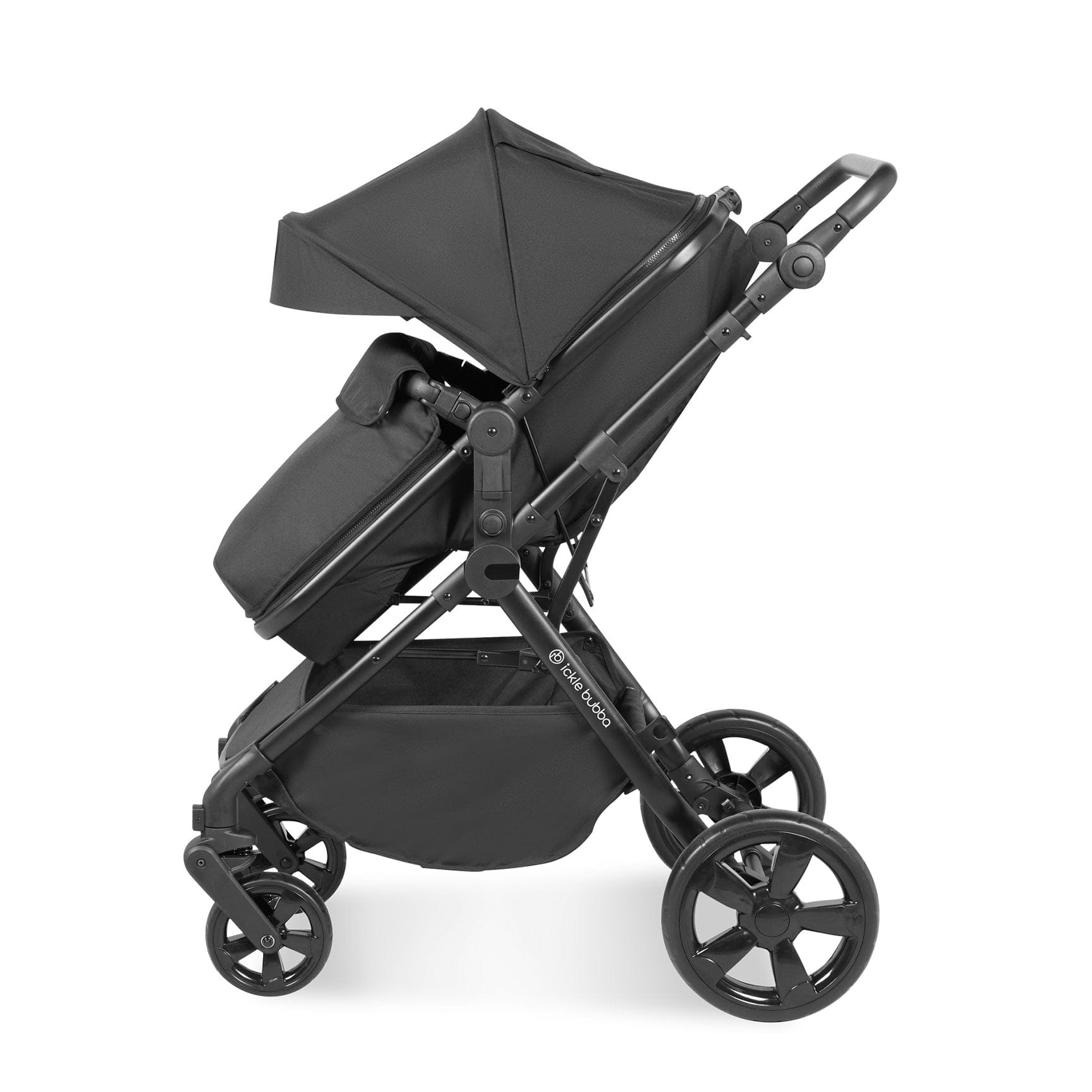 Ickle Bubba baby prams Ickle Bubba Comet 3-in-1 Travel System with Astral Car Seat - Black 10-008-101-002