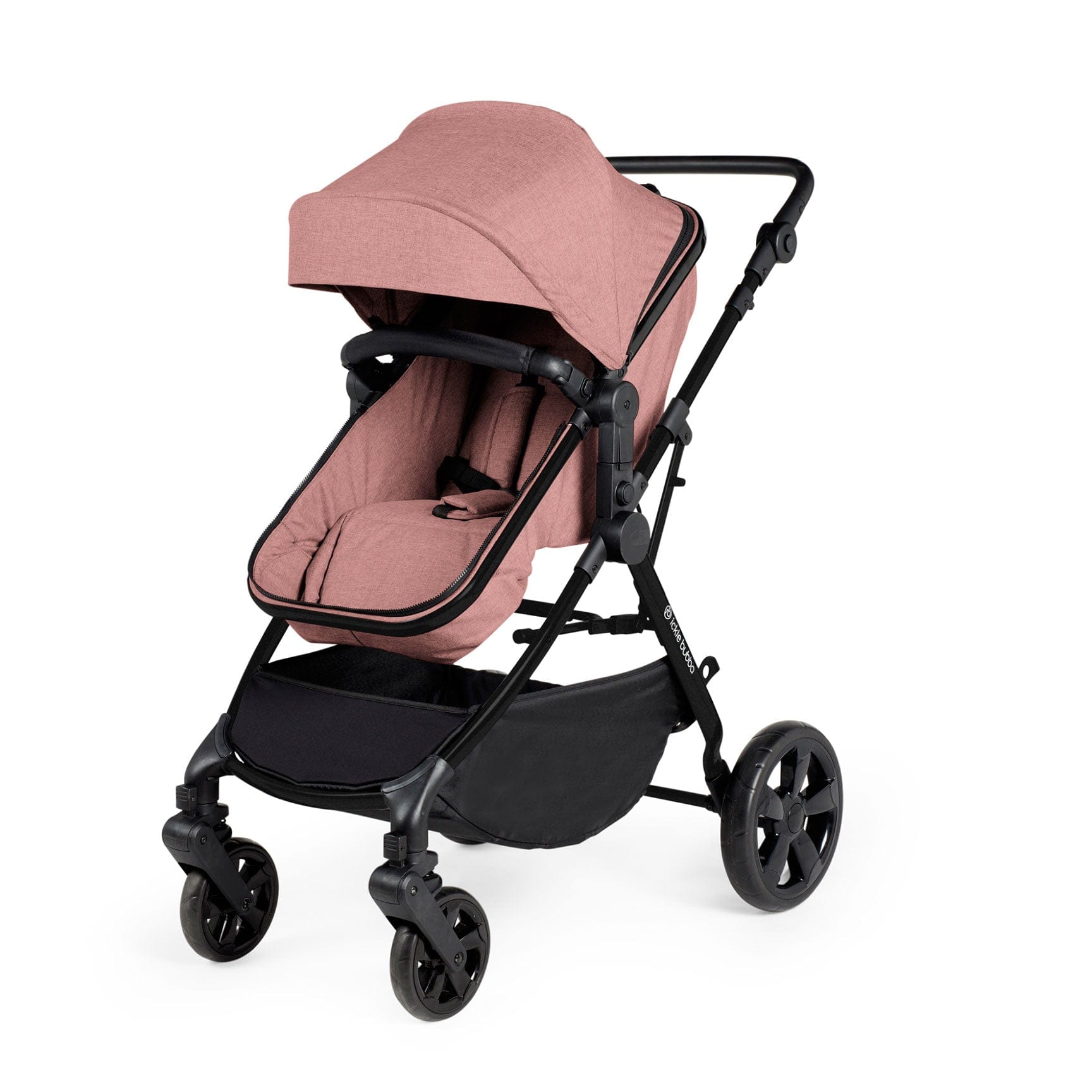 Ickle Bubba baby prams Ickle Bubba Comet 3-in-1 Travel System with Astral Car Seat - Dusty Pink 10-008-101-134