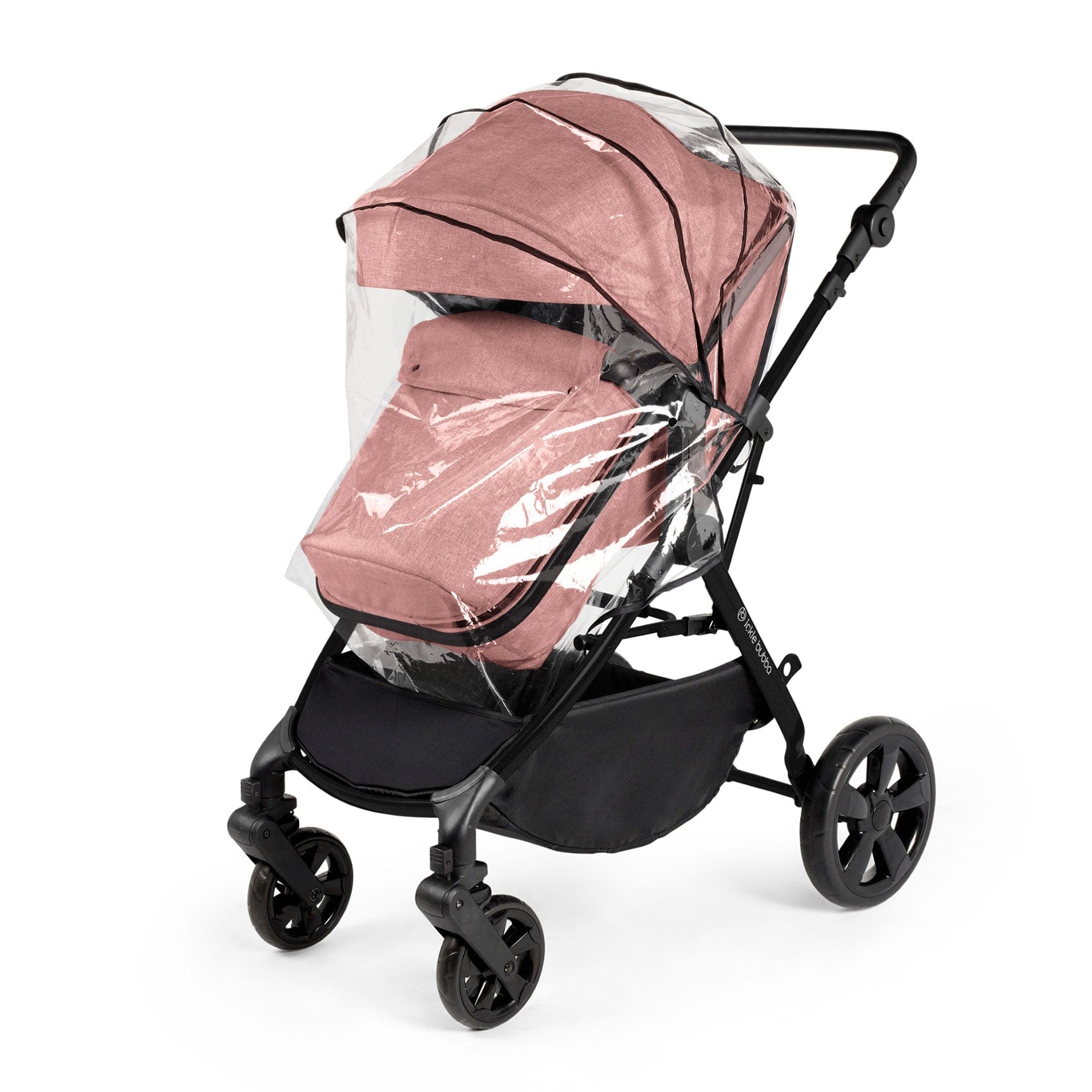 Ickle Bubba baby prams Ickle Bubba Comet 3-in-1 Travel System with Astral Car Seat - Dusty Pink 10-008-101-134