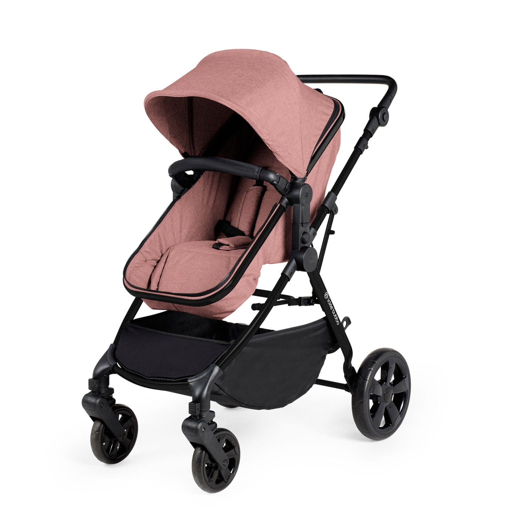 Ickle Bubba baby prams Ickle Bubba Comet 3-in-1 Travel System with Astral Car Seat - Dusty Pink 10-008-101-134