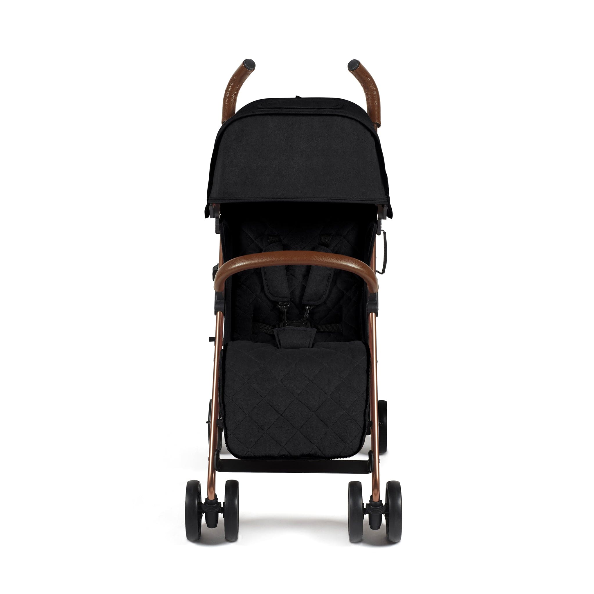 Ickle Bubba baby pushchairs Ickle Bubba Discovery Max Pushchair Rose Gold/Black 15-002-200-043