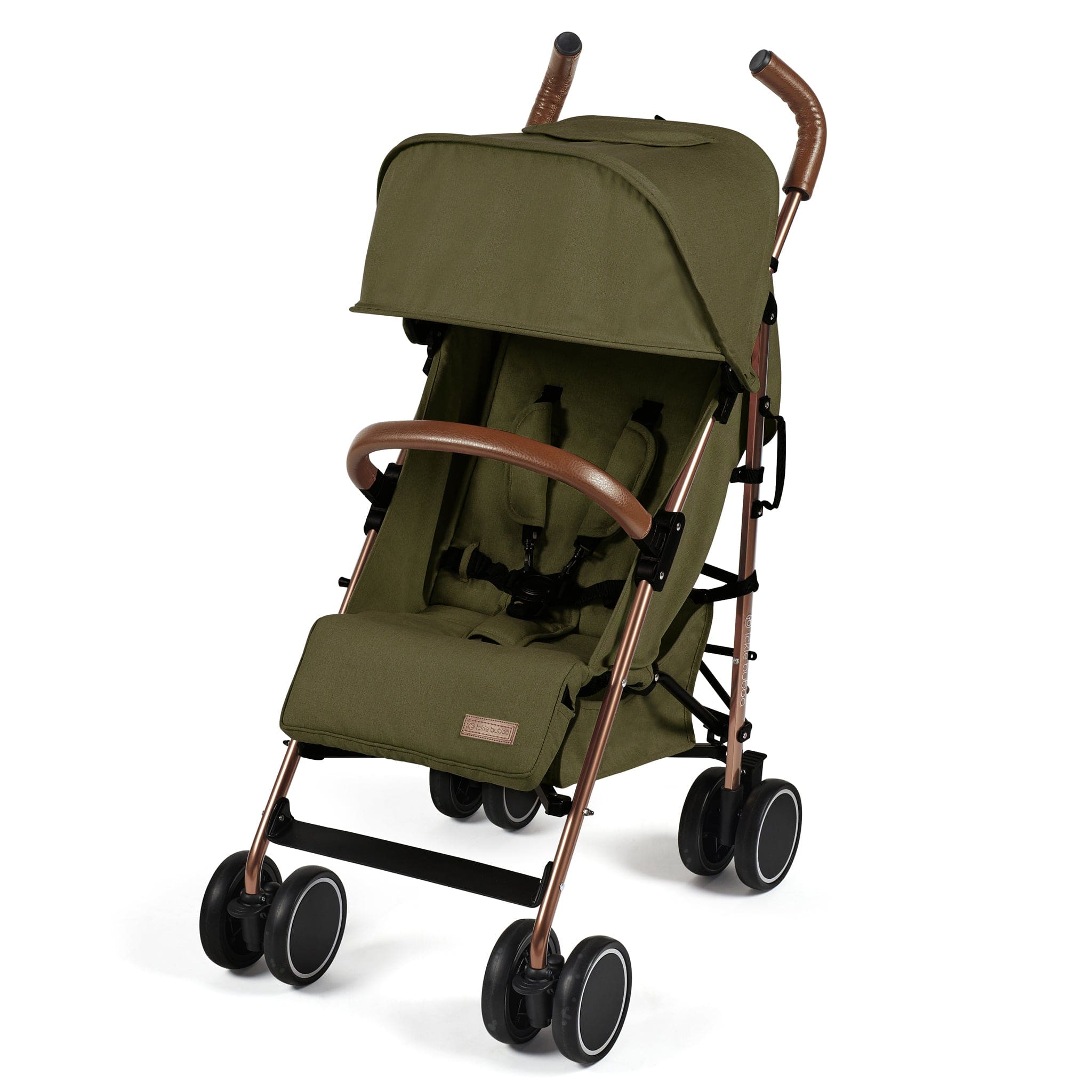 Ickle Bubba baby pushchairs Ickle Bubba Discovery Max Pushchair Rose Gold/Khaki 15-002-200-045