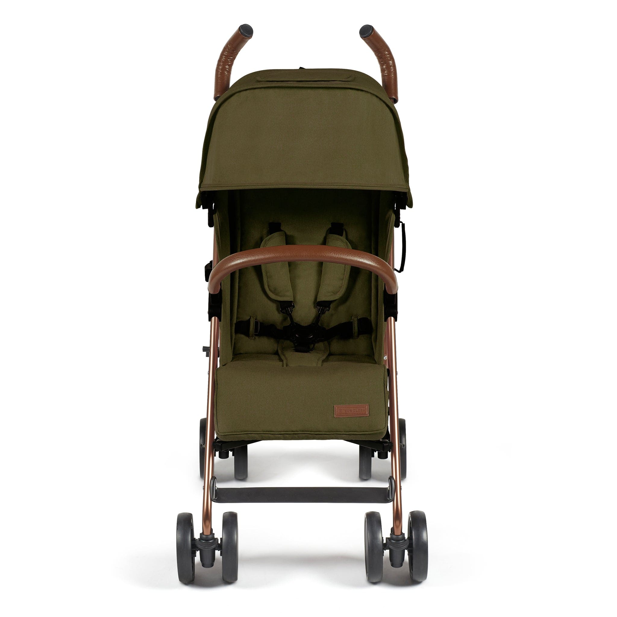 Ickle Bubba baby pushchairs Ickle Bubba Discovery Max Pushchair Rose Gold/Khaki 15-002-200-045