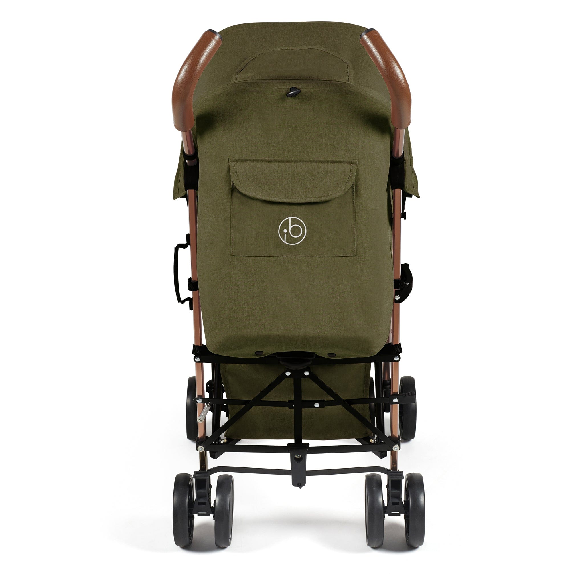 Ickle Bubba baby pushchairs Ickle Bubba Discovery Max Pushchair Rose Gold/Khaki 15-002-200-045