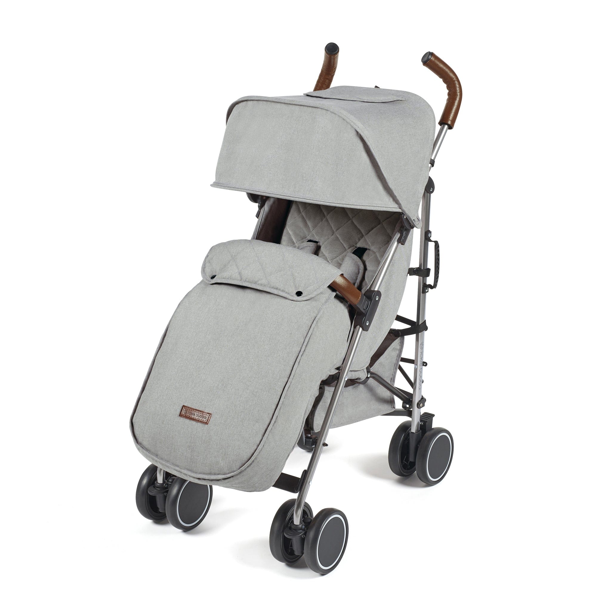 Ickle Bubba baby pushchairs Ickle Bubba Discovery Max Pushchair Silver/Grey 15-002-200-056
