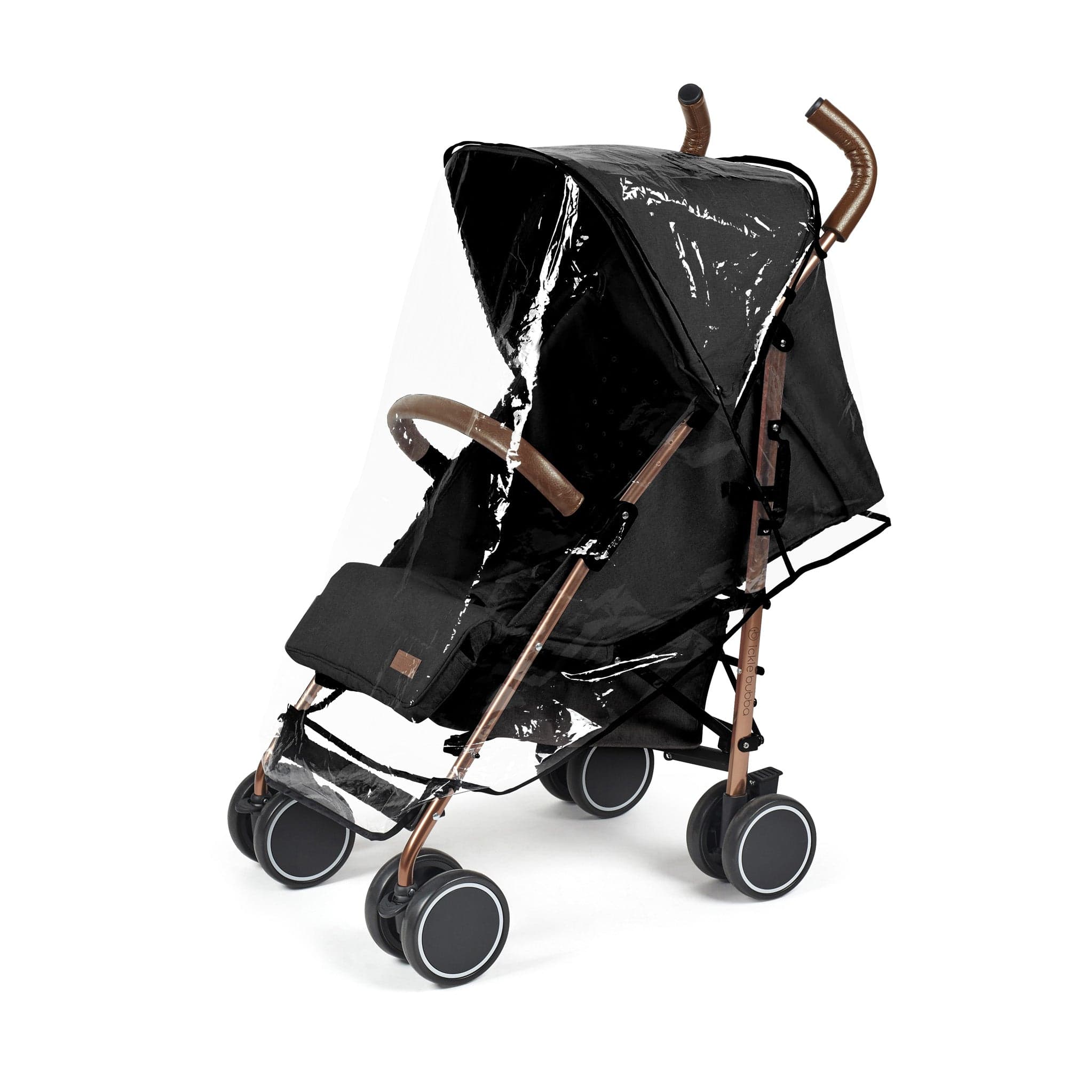 Ickle Bubba baby pushchairs Ickle Bubba Discovery Prime Pushchair Rose Gold/Black 15-002-300-043