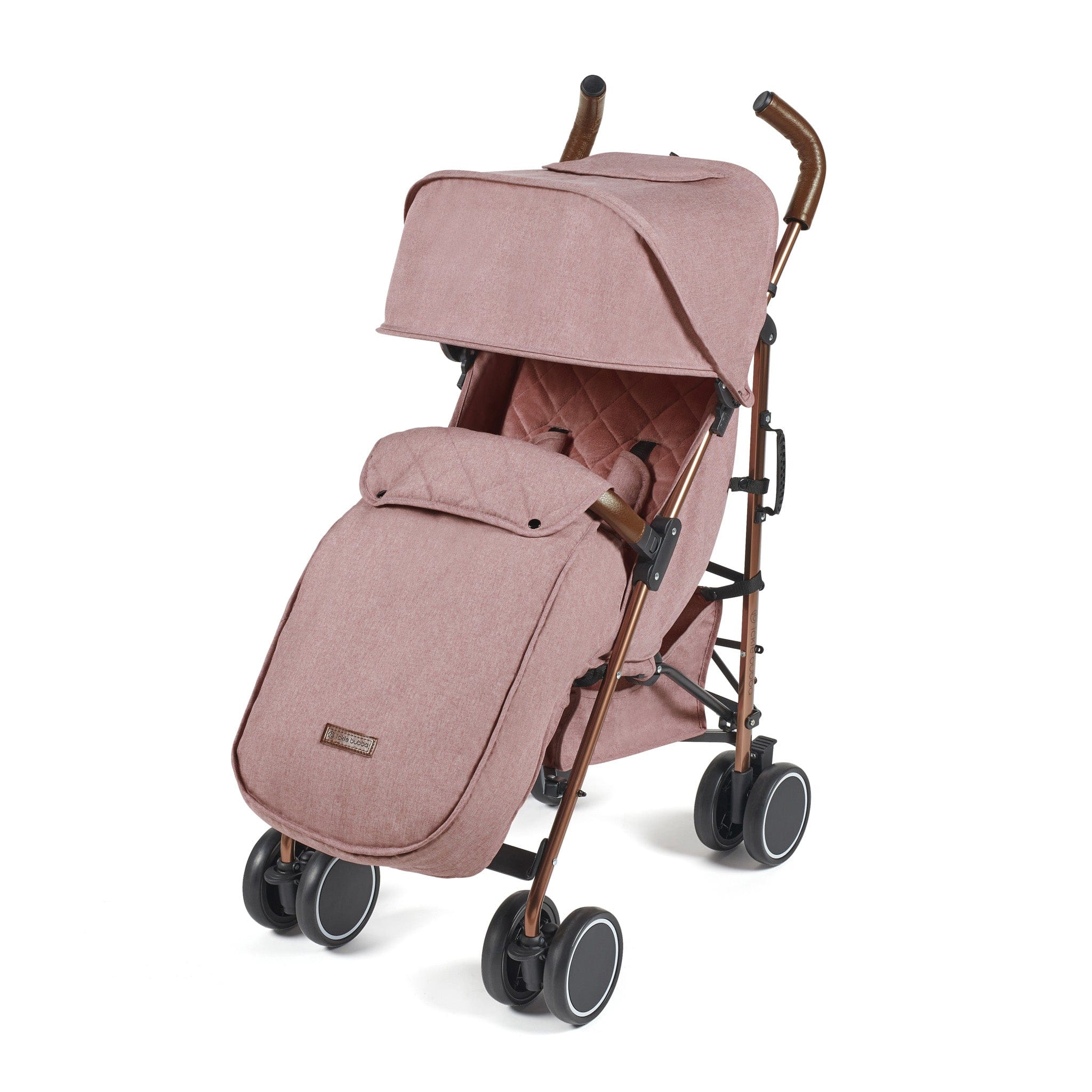 Ickle Bubba baby pushchairs Ickle Bubba Discovery Prime Pushchair Dusky Pink/Rose Gold 15-002-300-121