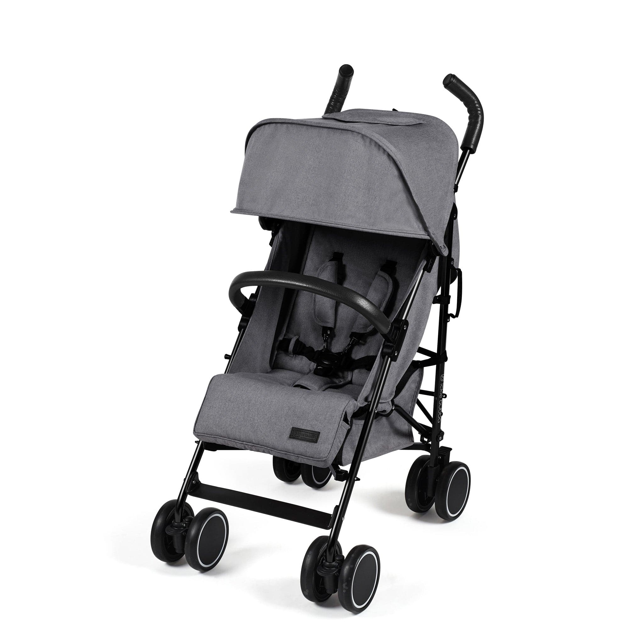 Ickle Bubba baby pushchairs Ickle Bubba Discovery Prime Pushchair Graphite Grey/Matt Black 15-002-300-120