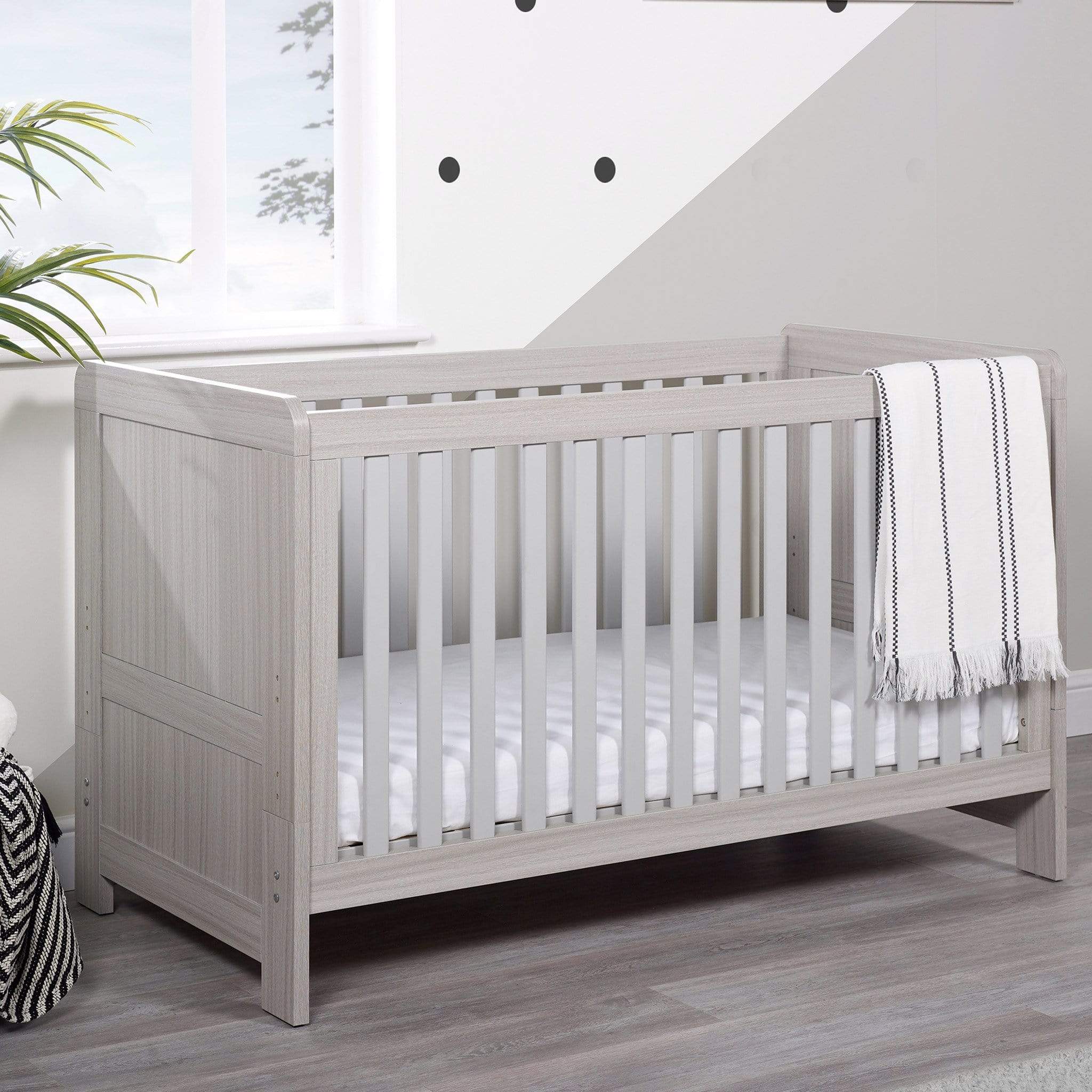 Ickle Bubba Cot Beds Ickle Bubba Pembrey Cotbed Ash Grey