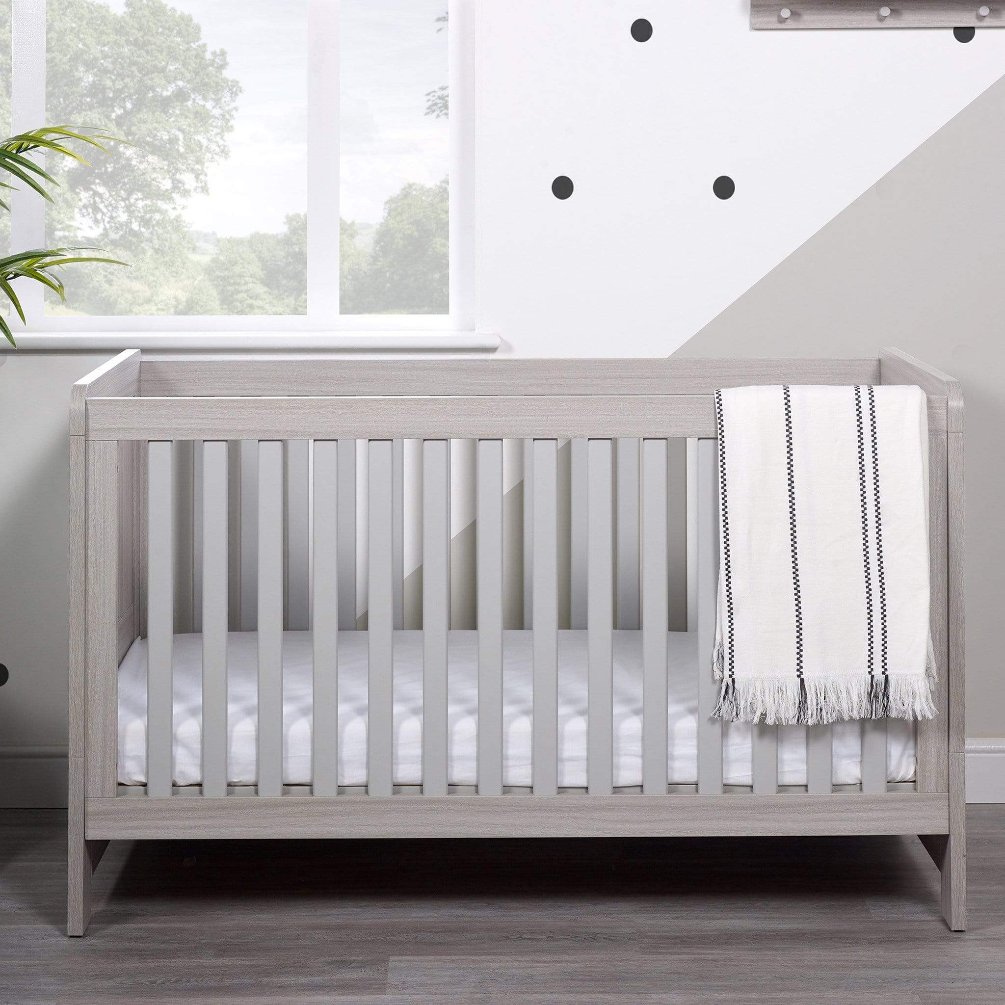 Ickle Bubba Cot Beds Ickle Bubba Pembrey Cotbed Ash Grey