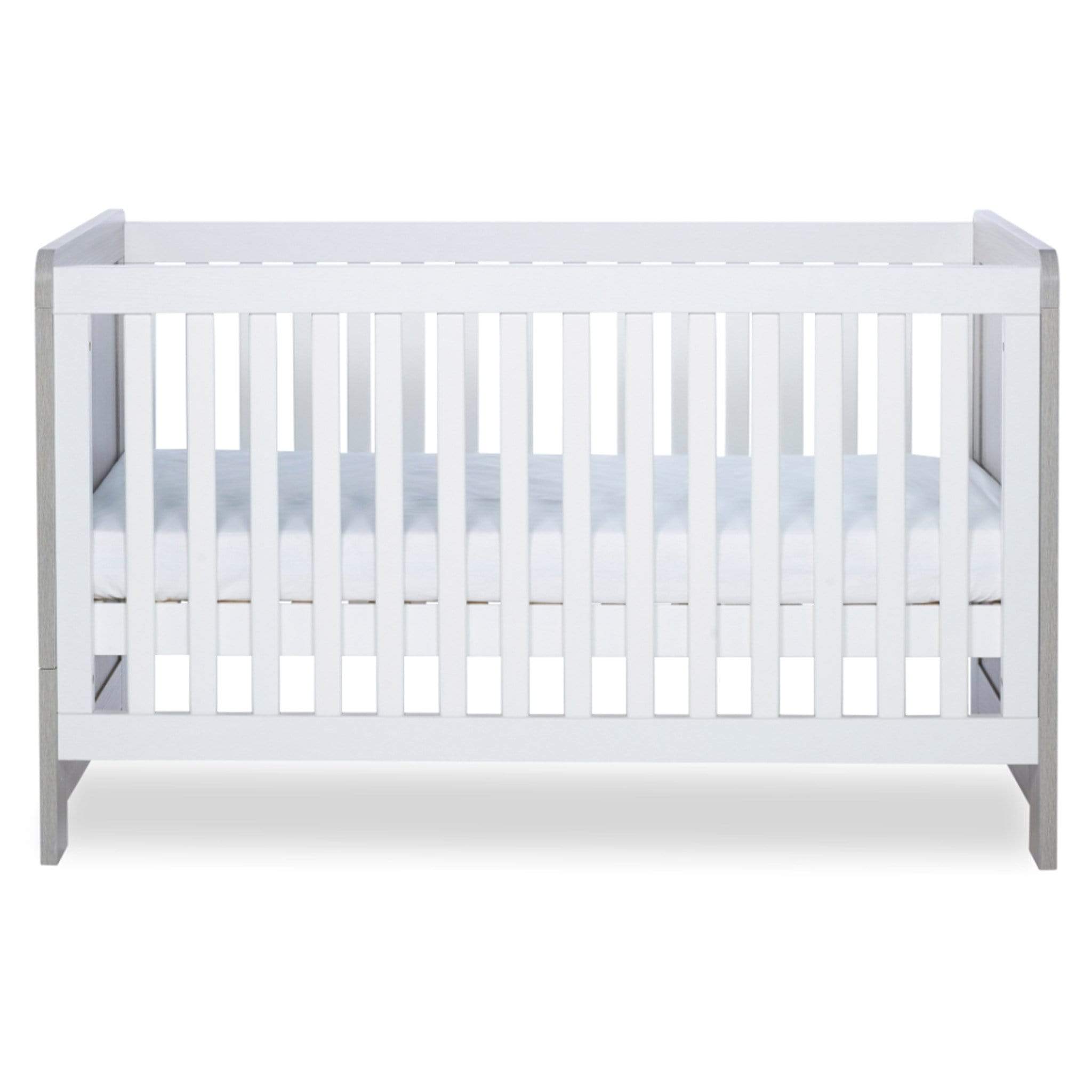 Ickle Bubba Cot Beds Ickle Bubba Pembrey Cotbed Ash Grey & White
