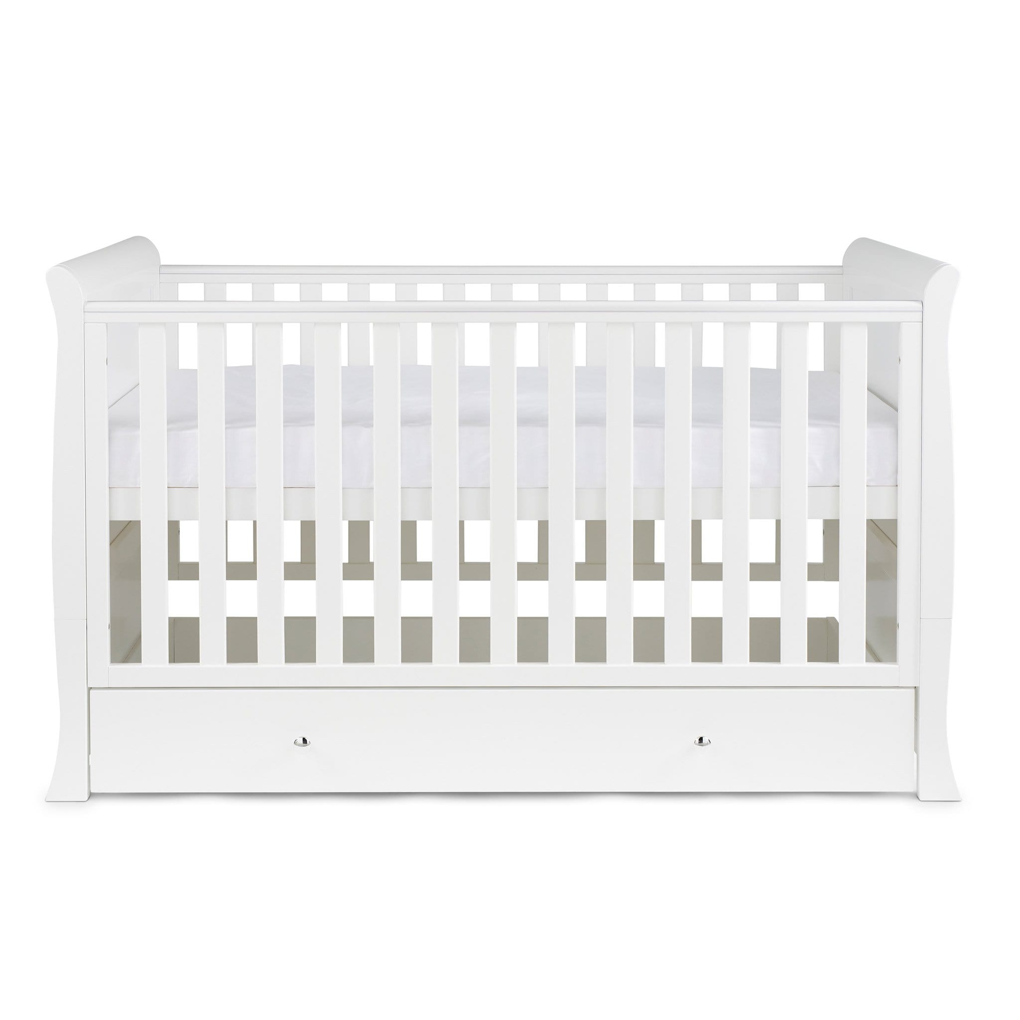 Ickle Bubba Cot Beds Ickle Bubba Snowdon Classic Cot Bed - White