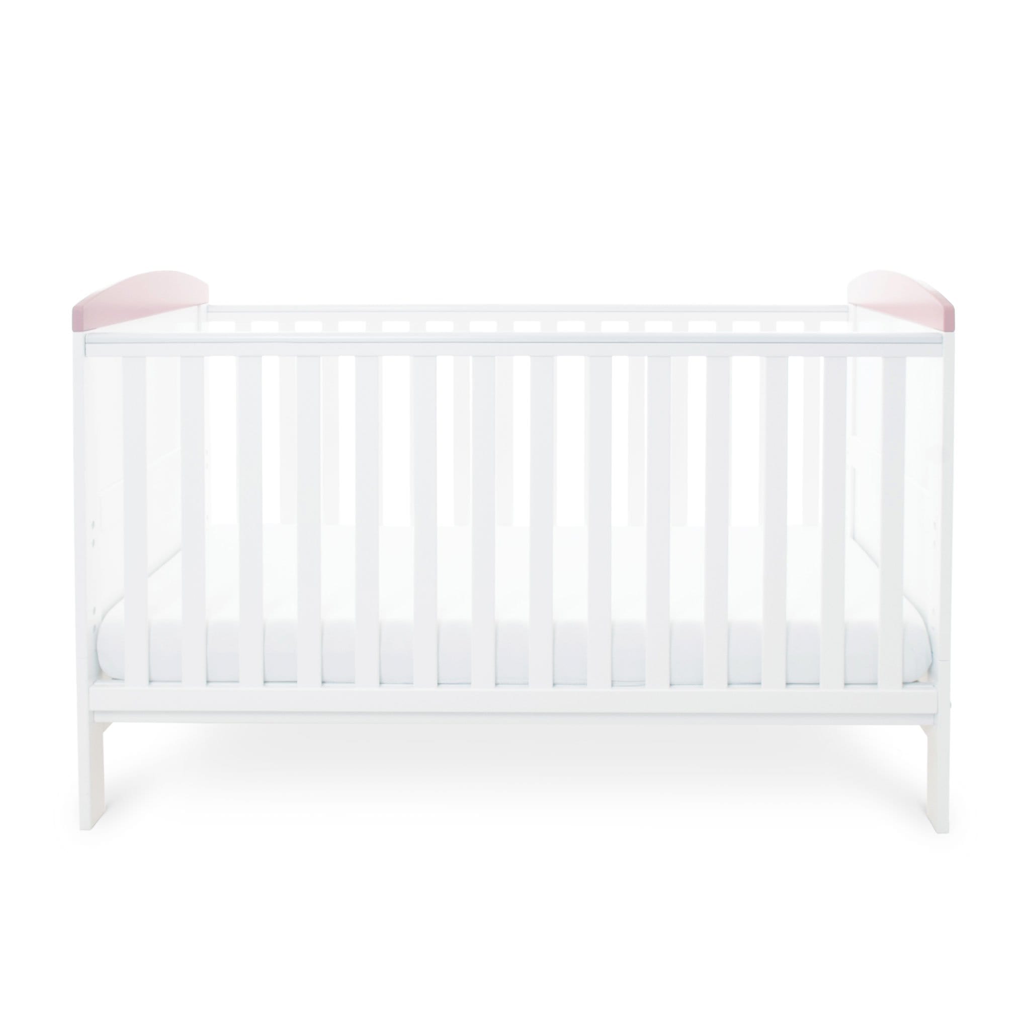 Ickle Bubba Cot Beds Ickle Bubba Coleby Style Cot Bed Elephant Love Pink