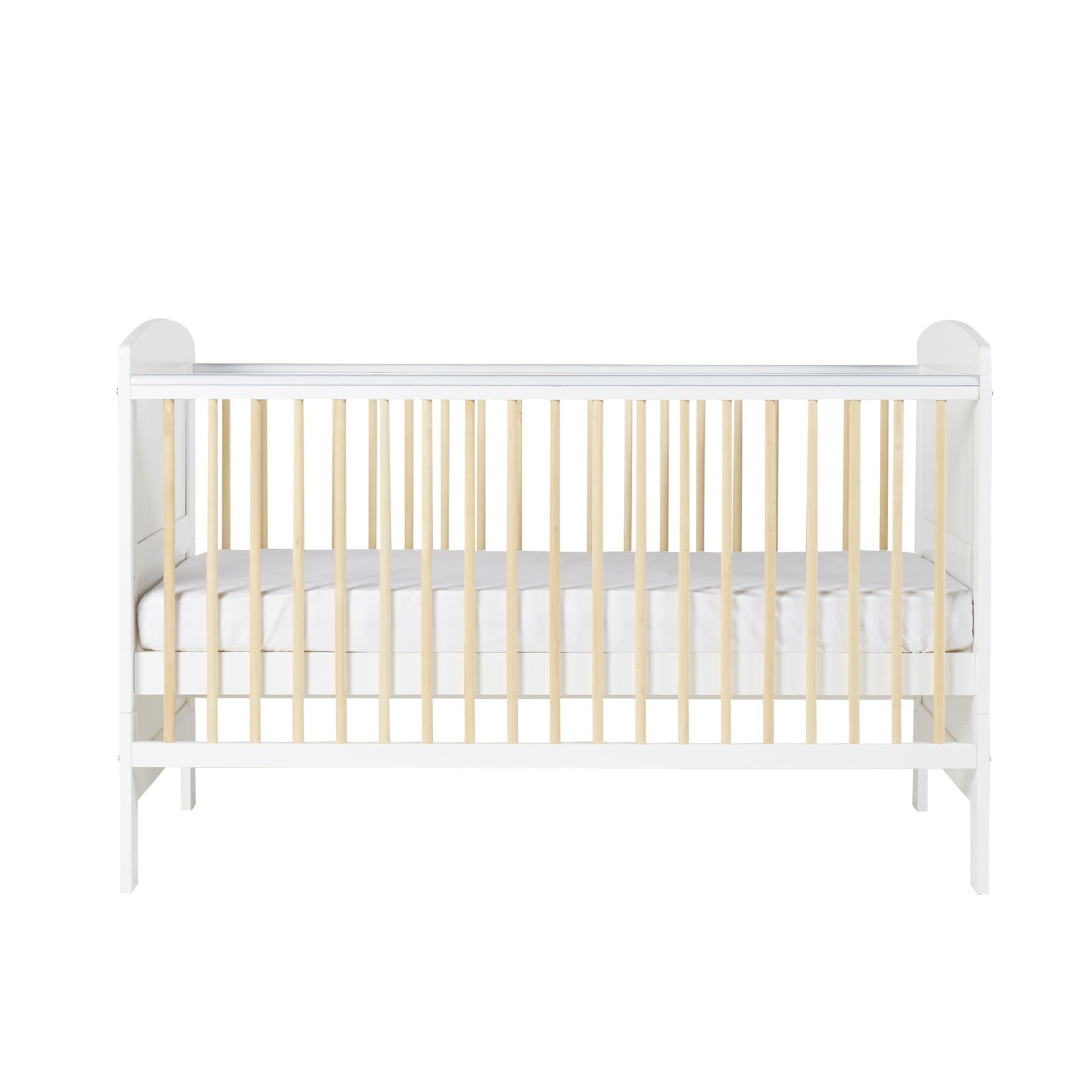 Ickle Bubba Cot Beds Ickle Bubba Coleby Classic Cot Bed Scandi White