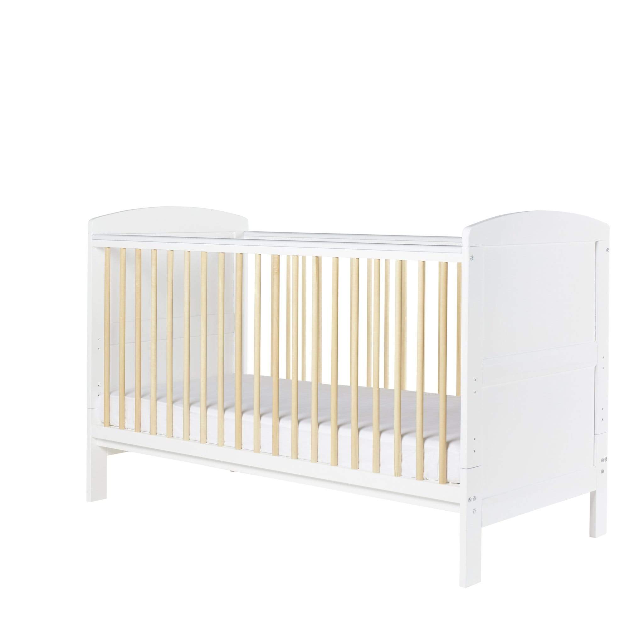 Ickle Bubba Cot Beds Ickle Bubba Coleby Classic Cot Bed Scandi White