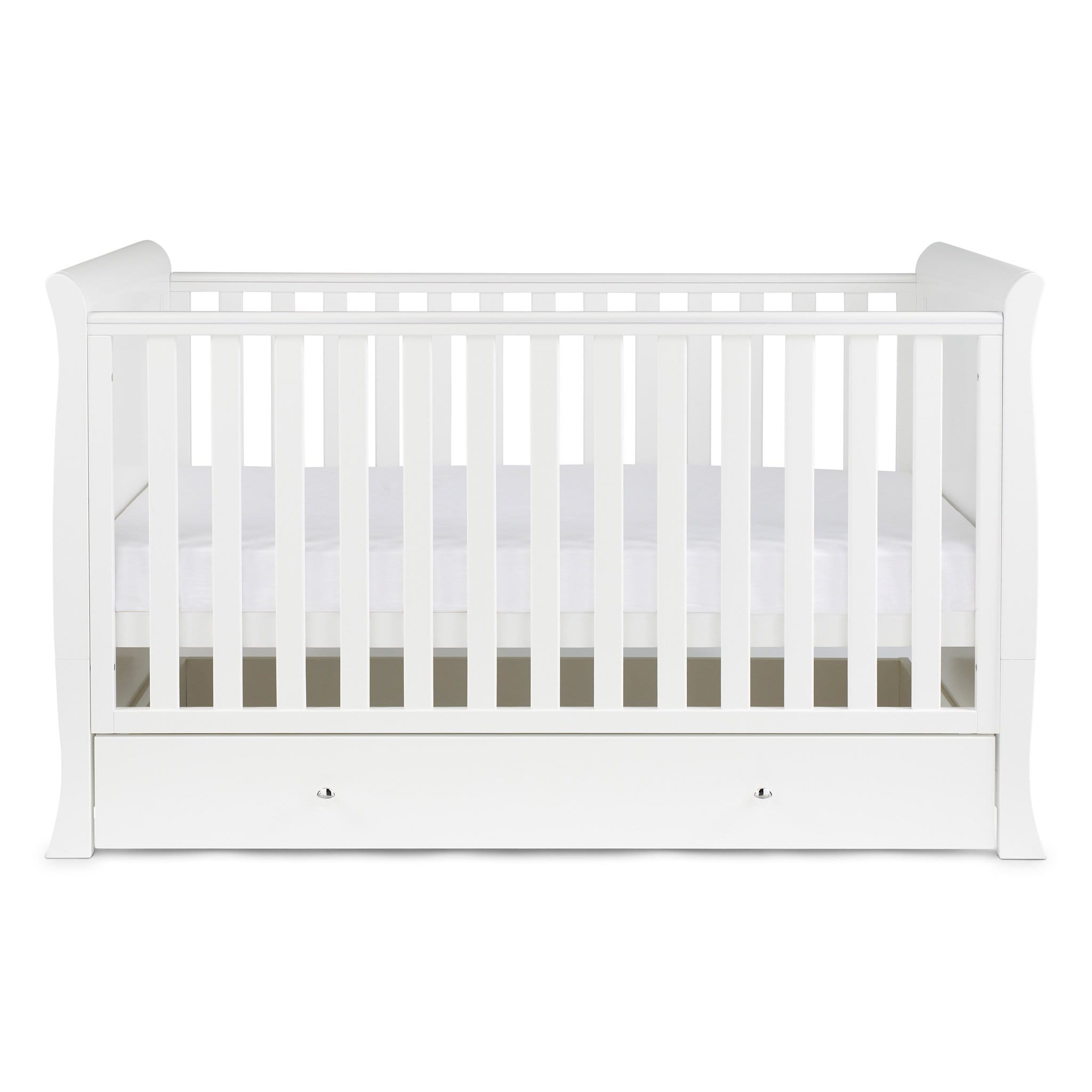 Ickle Bubba Nursery Room Sets Ickle Bubba Snowdon Classic 2 Piece Furniture Set - White