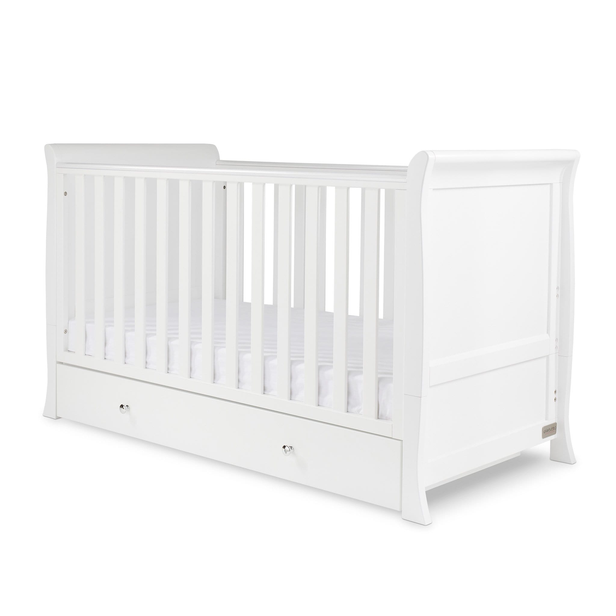 Ickle Bubba Nursery Room Sets Ickle Bubba Snowdon Classic 2 Piece Furniture Set - White