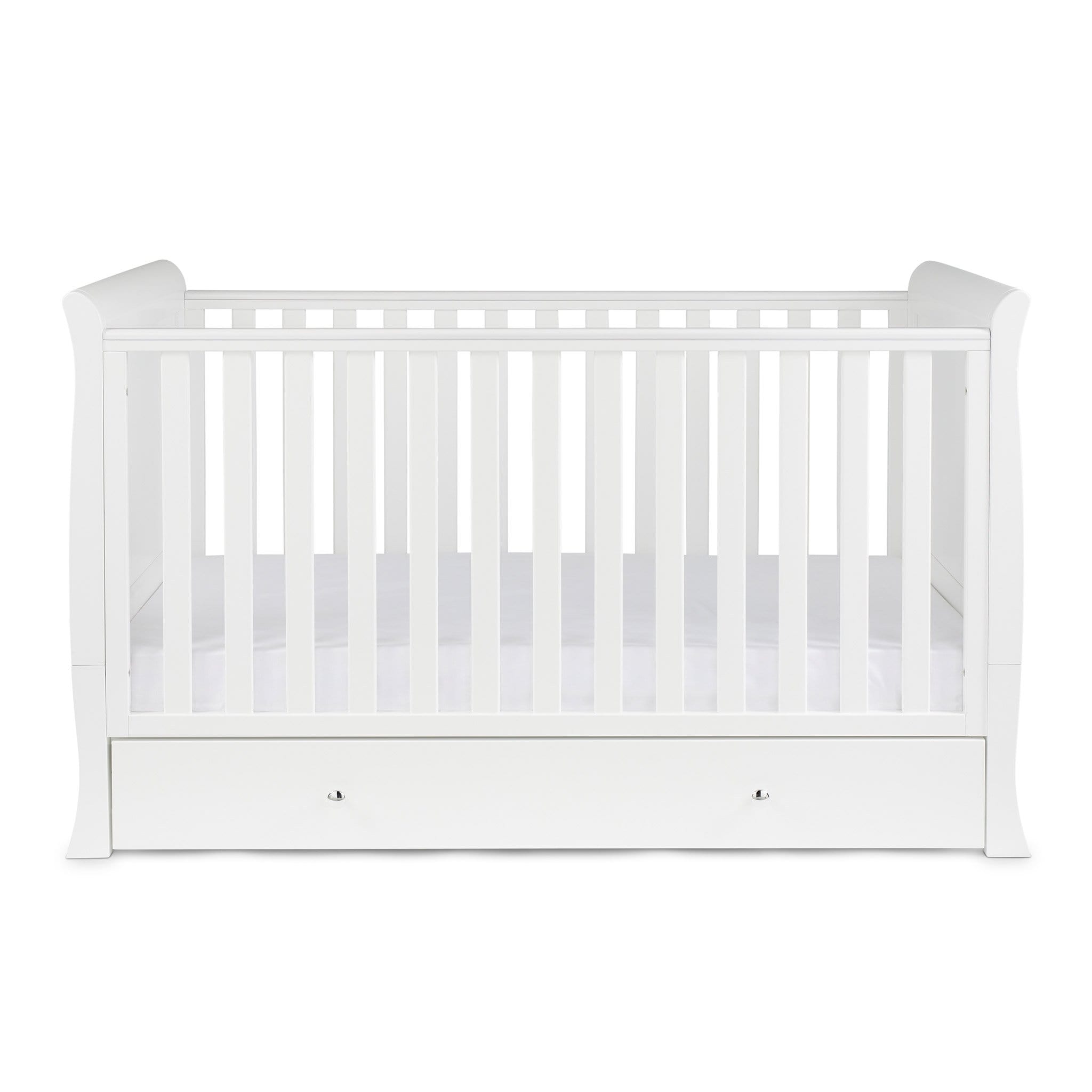 Ickle Bubba Nursery Room Sets Ickle Bubba Snowdon Classic 3 Piece Furniture Set - White