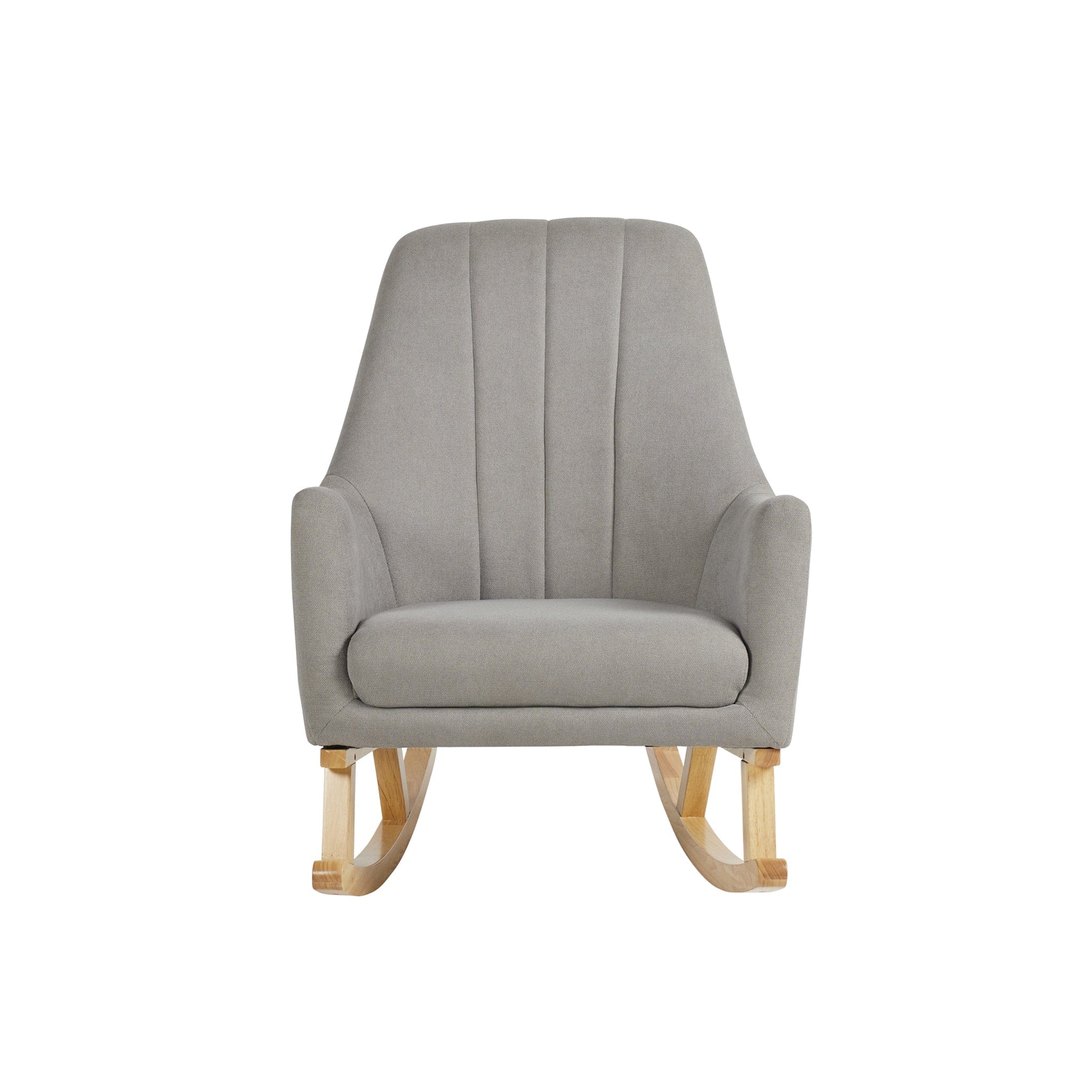 Ickle Bubba Nursing Chairs Ickle Bubba Eden Deluxe Nursery Chair and Stool Pearl Grey 48-008-000-840