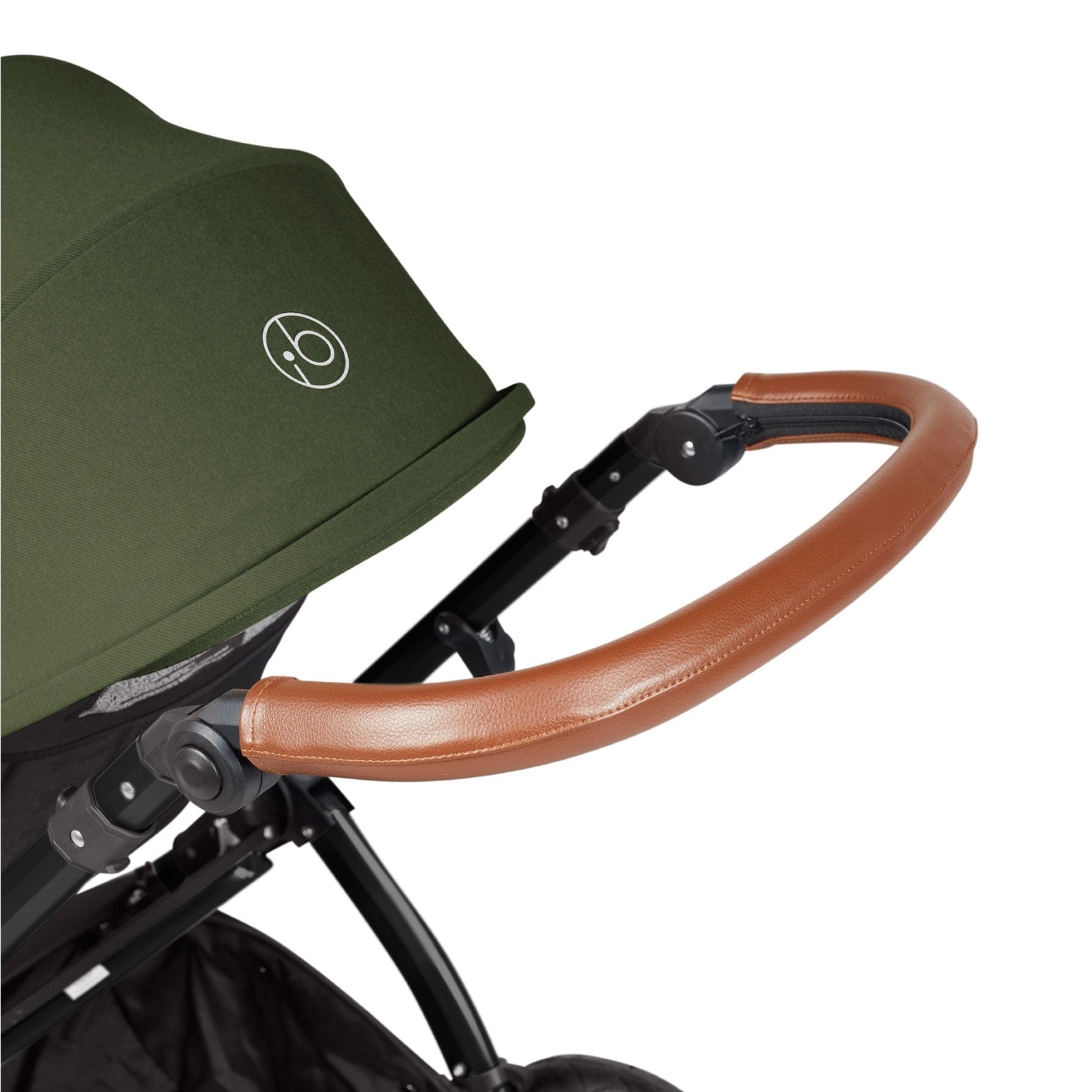 Ickle Bubba travel systems Ickle Bubba Stomp Luxe 2 in 1 Plus Pushchair & Carrycot - Black/Woodland/Tan 10-003-001-137