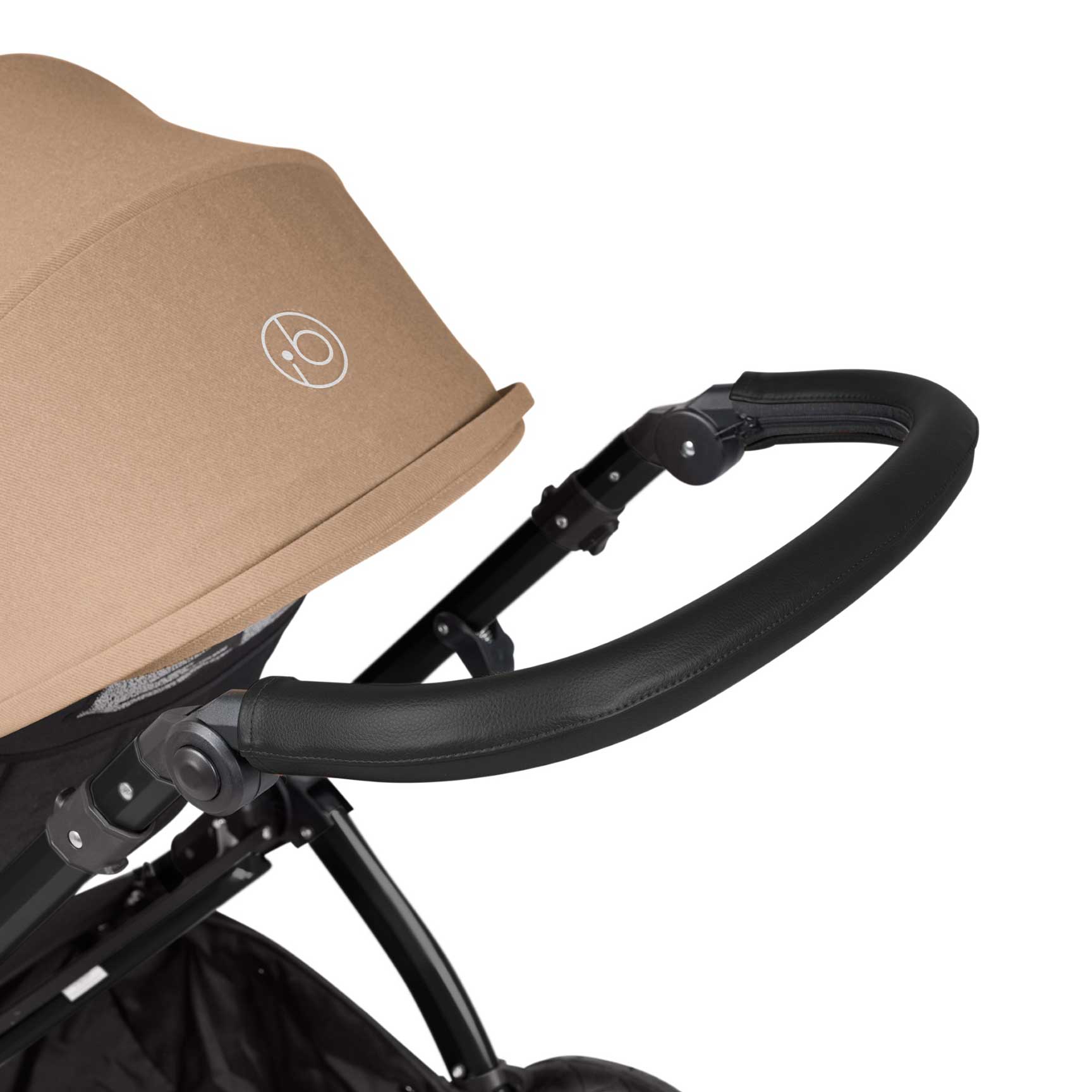 Ickle Bubba travel systems Ickle Bubba Stomp Luxe 2 in 1 Plus Pushchair & Carrycot - Black/Desert/Black 10-003-001-208