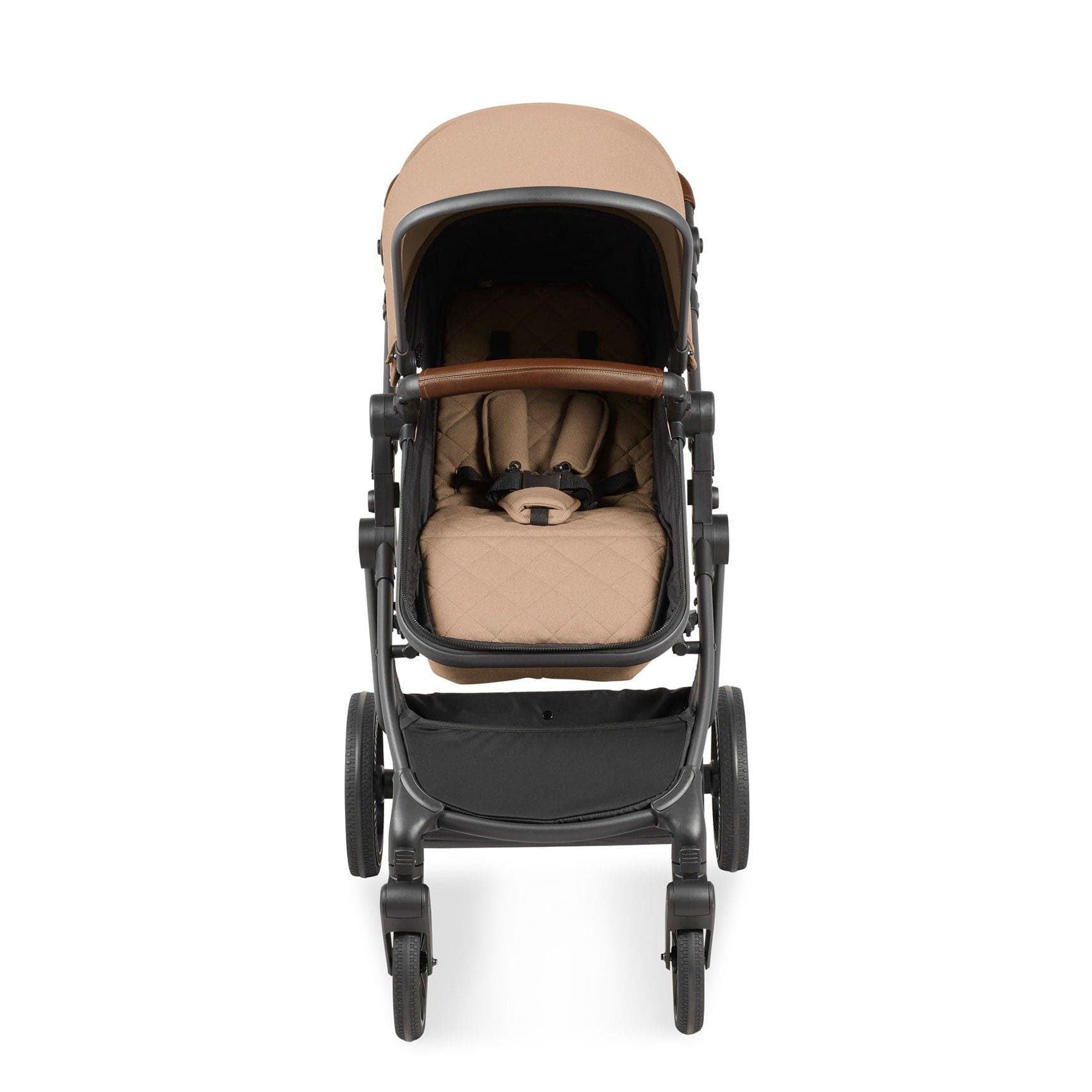 Ickle Bubba travel systems Ickle Bubba Cosmo All-in-One I-Size Travel System with Isofix Base - Desert/Graphite Grey 10-007-300-136