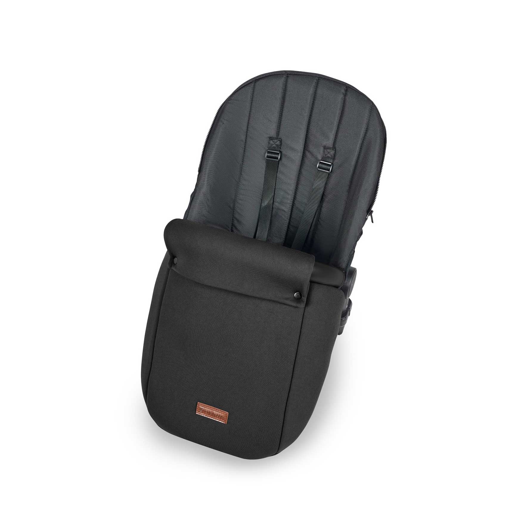Ickle Bubba travel systems Ickle Bubba Stomp Luxe All-in-One Travel System with Isofix Base - Black/Midnight/Black 10-011-300-202