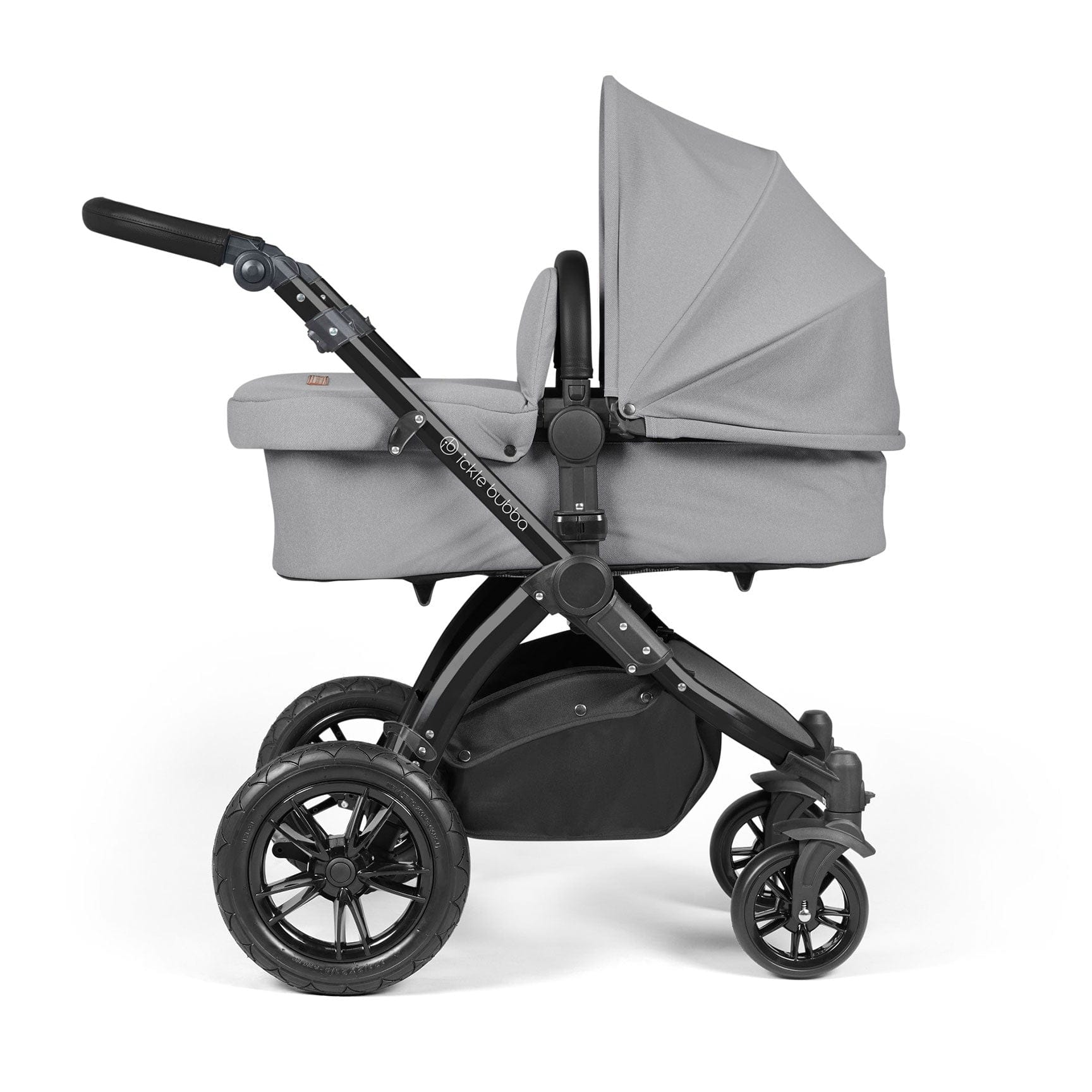 Ickle Bubba Stomp Luxe All in One Travel System with Isofix Base Bla
