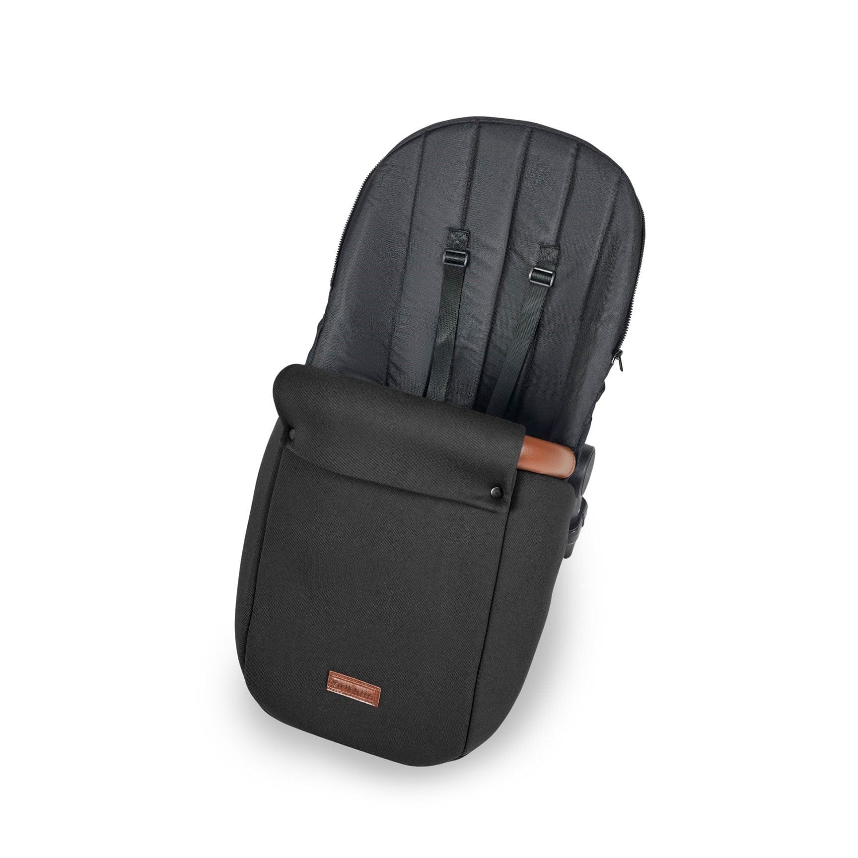 Ickle Bubba travel systems Ickle Bubba Stomp Luxe All-in-One Travel System with Isofix Base - Silver/Midnight/Tan 10-011-300-250