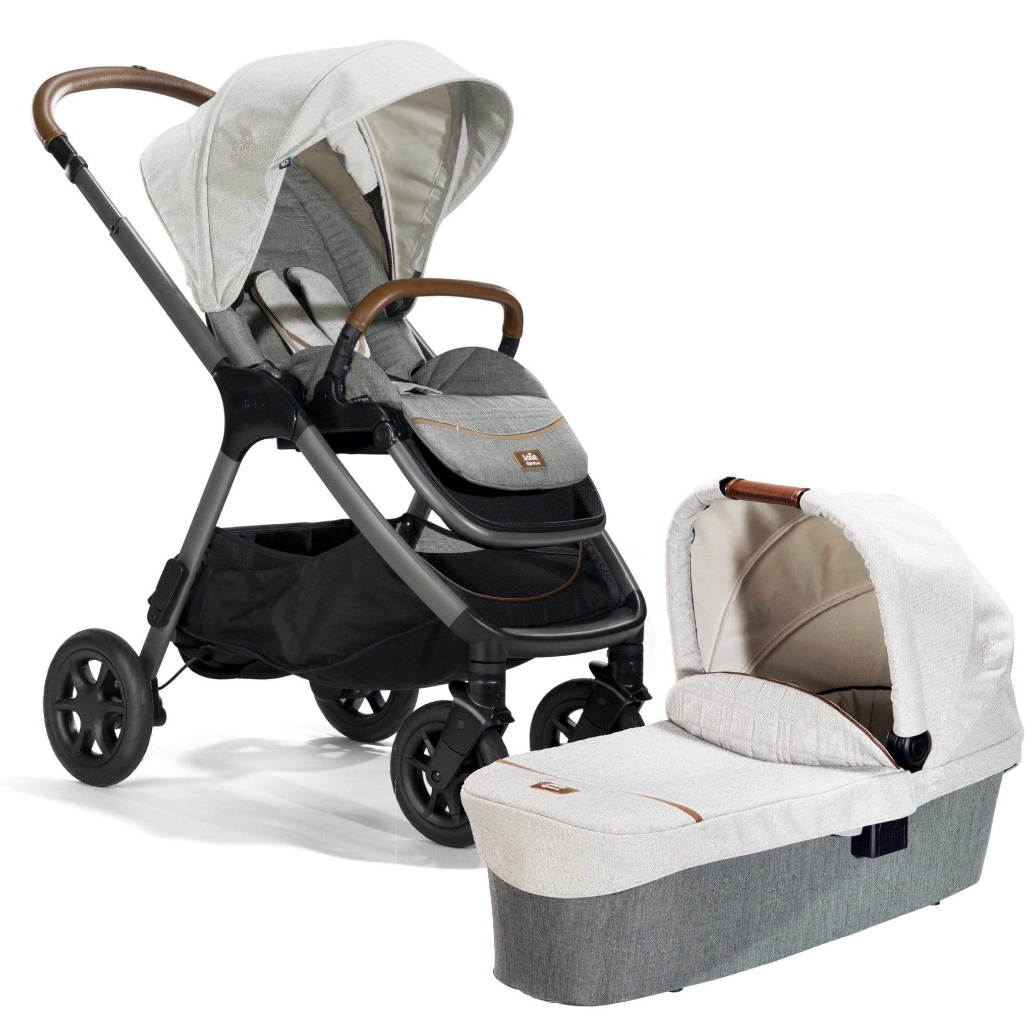 Joie baby prams Joie Finiti 4in1 Signature Edition Pushchair & Carrycot Oyster 9301-OYS