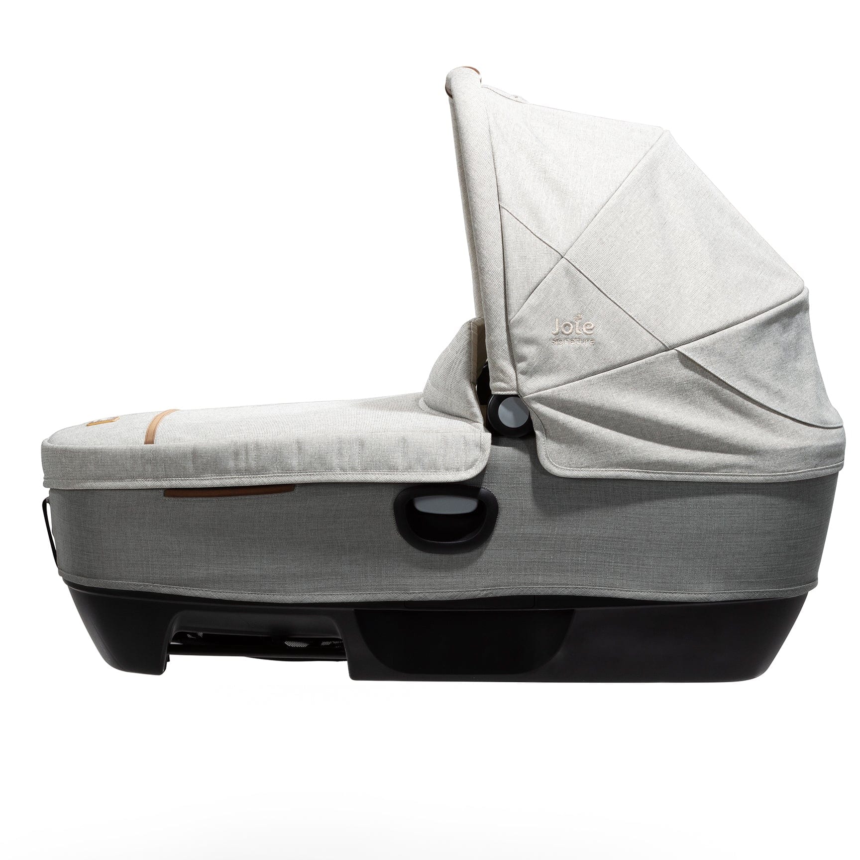 Joie lie flat car seats Joie Calmi Car Cot Bed & I-Base Encore - Oyster 12219-OYS