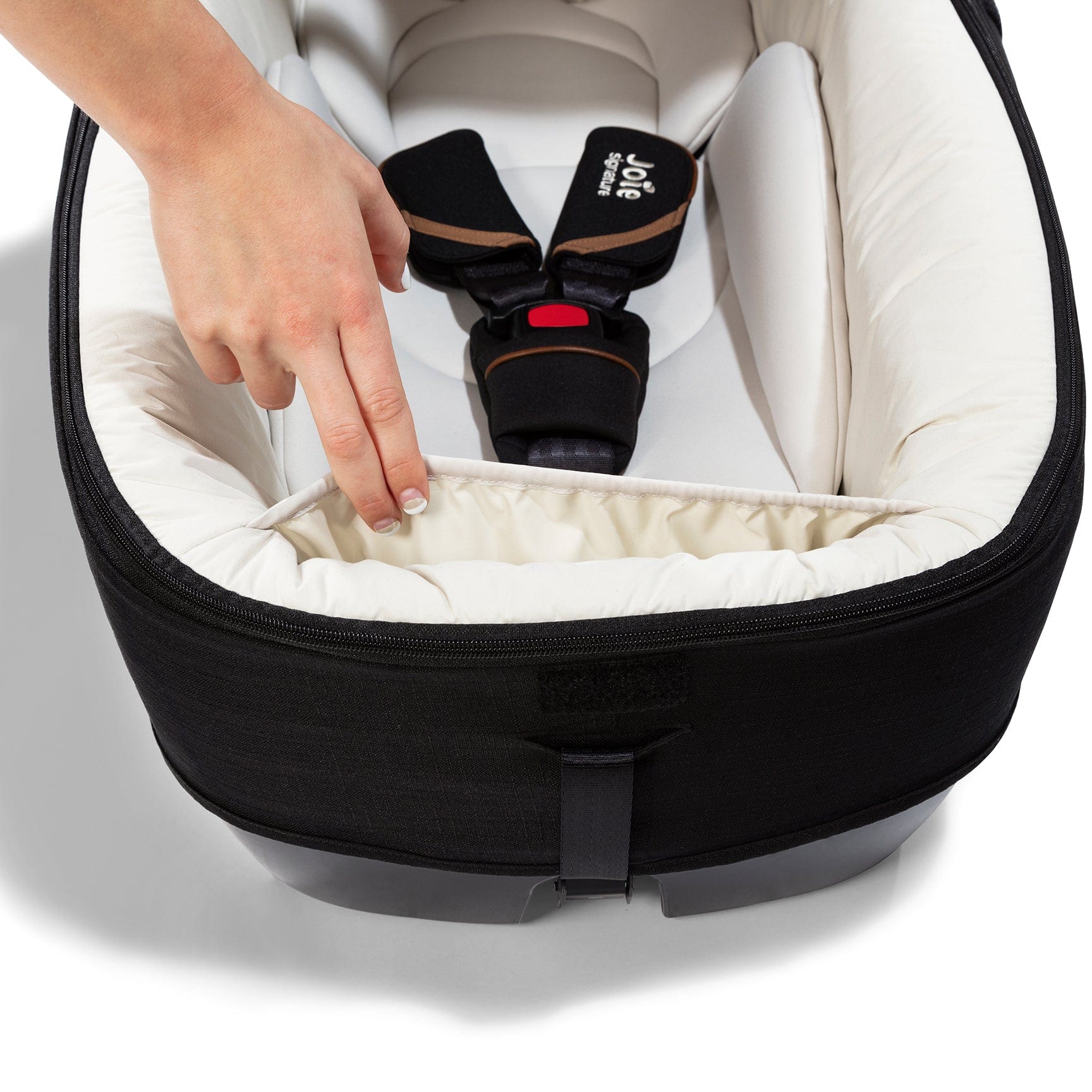 Joie lie flat car seats Joie Calmi Car Cot Bed - Eclipse C2105AAECL000