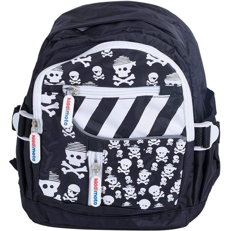 Kiddimoto Back Pack Small Skullz with 8 Ball Gloves