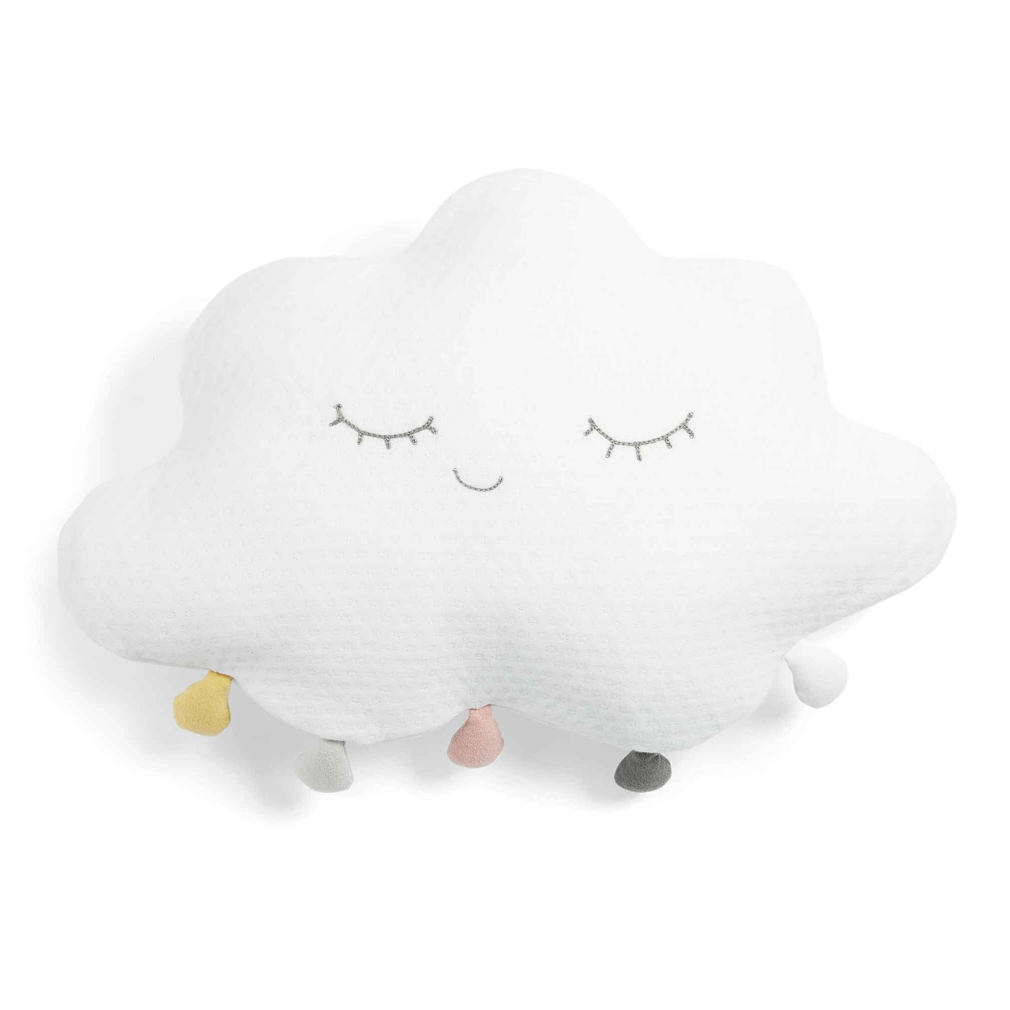 Mamas & Papas Baby Gifts Mamas & Papas Cushion White Pom Pom Cloud 753202700