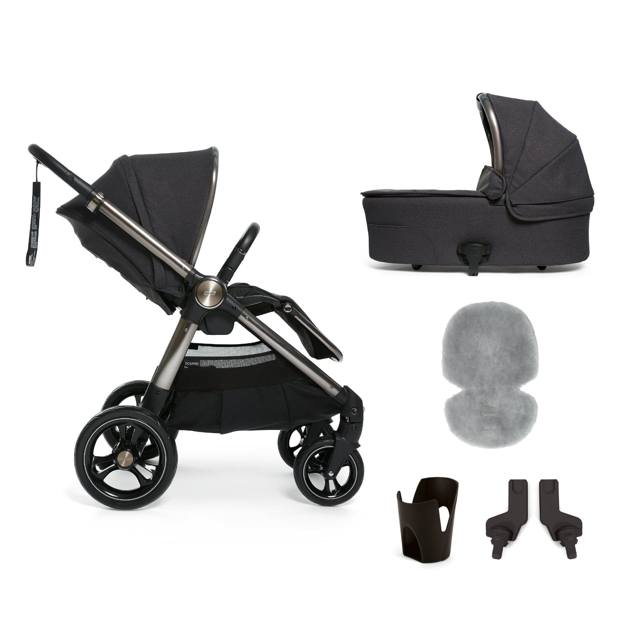 Mamas & Papas baby prams Mamas & Papas Ocarro 5-Piece Starter Kit Onyx 5988W9000