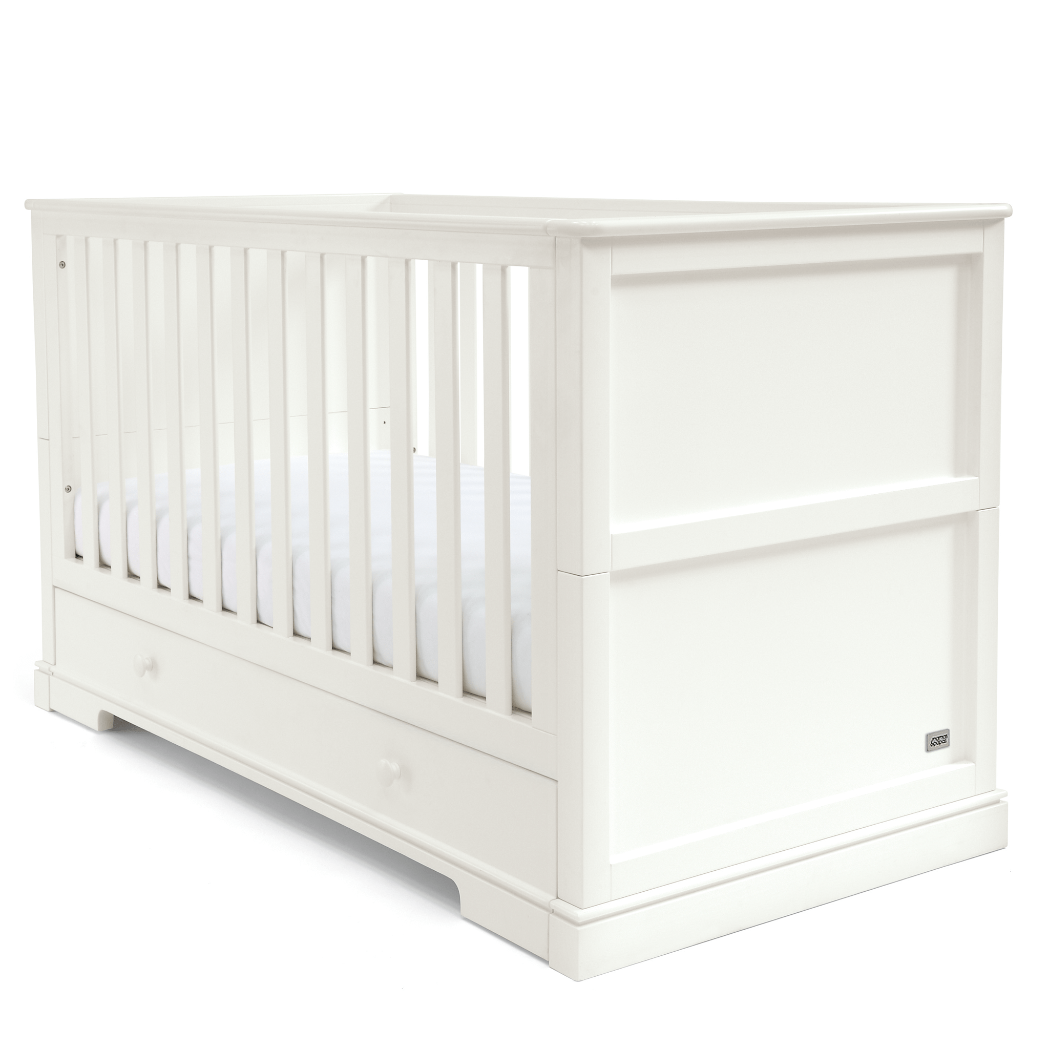 Mamas & Papas Oxford 3 Piece Cot Bed Roomset White