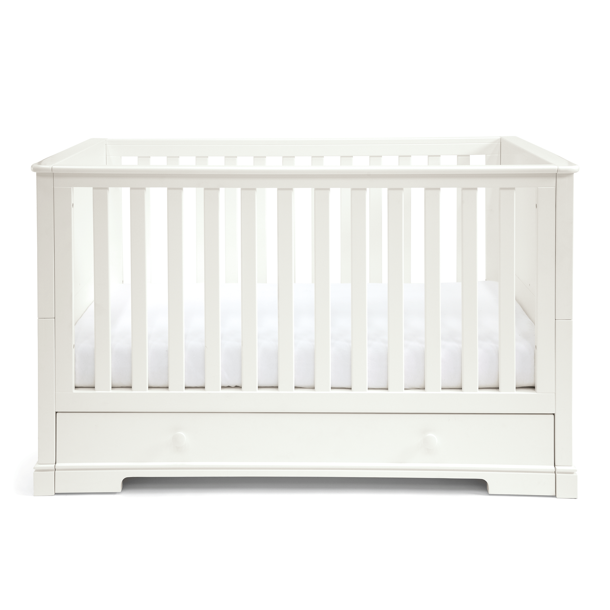 Mamas & Papas Oxford 3 Piece Cot Bed Roomset White