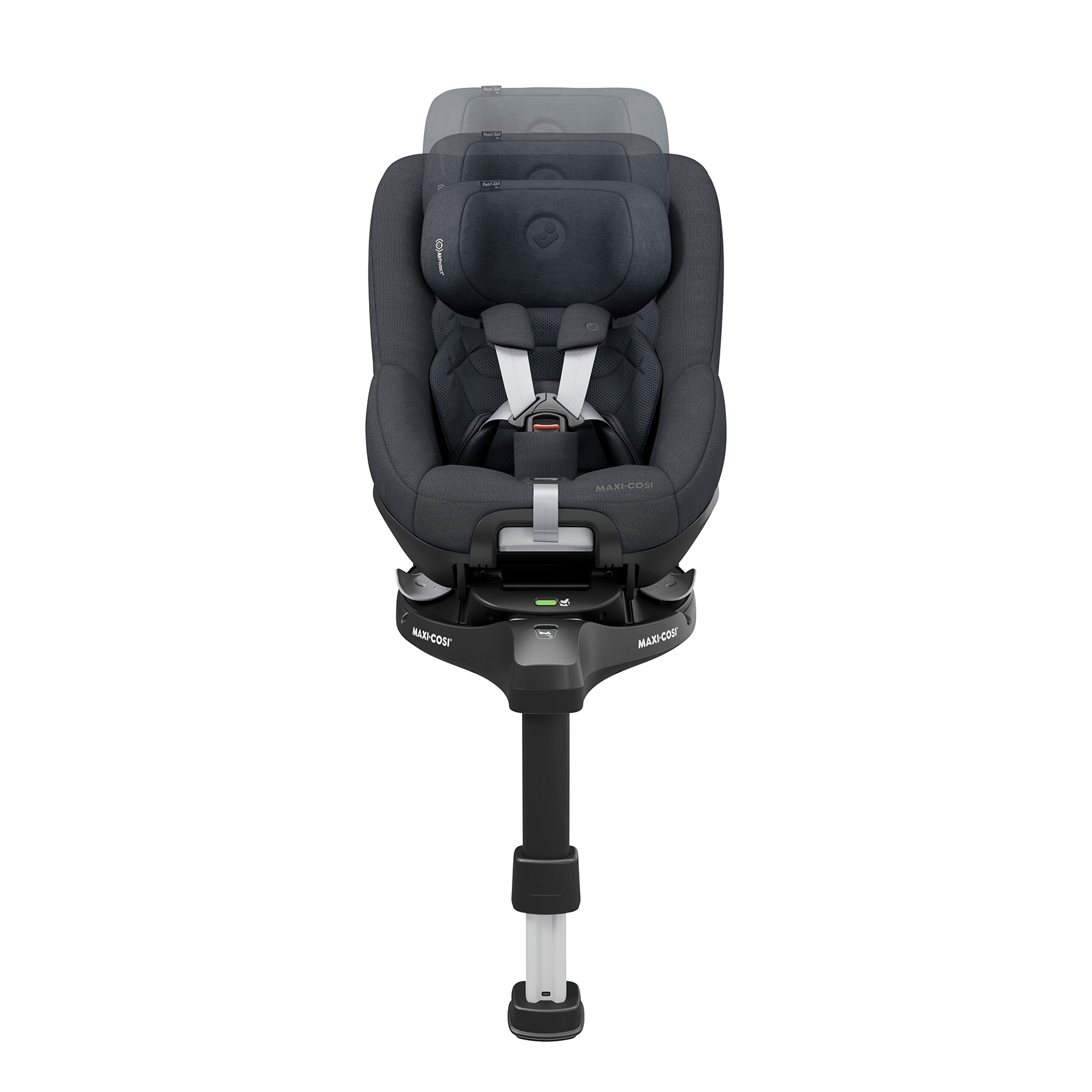 Maxi-Cosi baby car seats Maxi-Cosi Pearl 360 Pro & FamilyFix 360 Pro - Authentic Graphite 8053550110-1