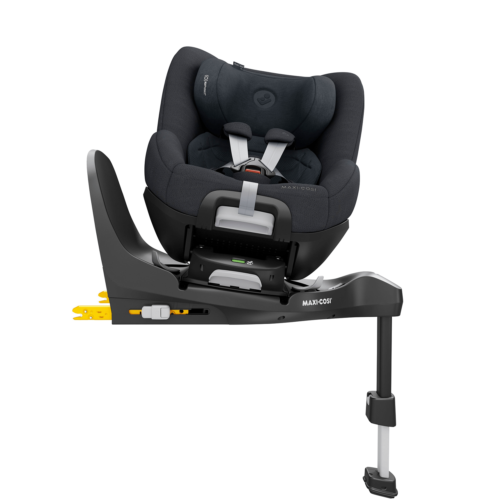 Maxi-Cosi baby car seats Maxi-Cosi Pearl 360 Pro & FamilyFix 360 Pro - Authentic Graphite 8053550110-1