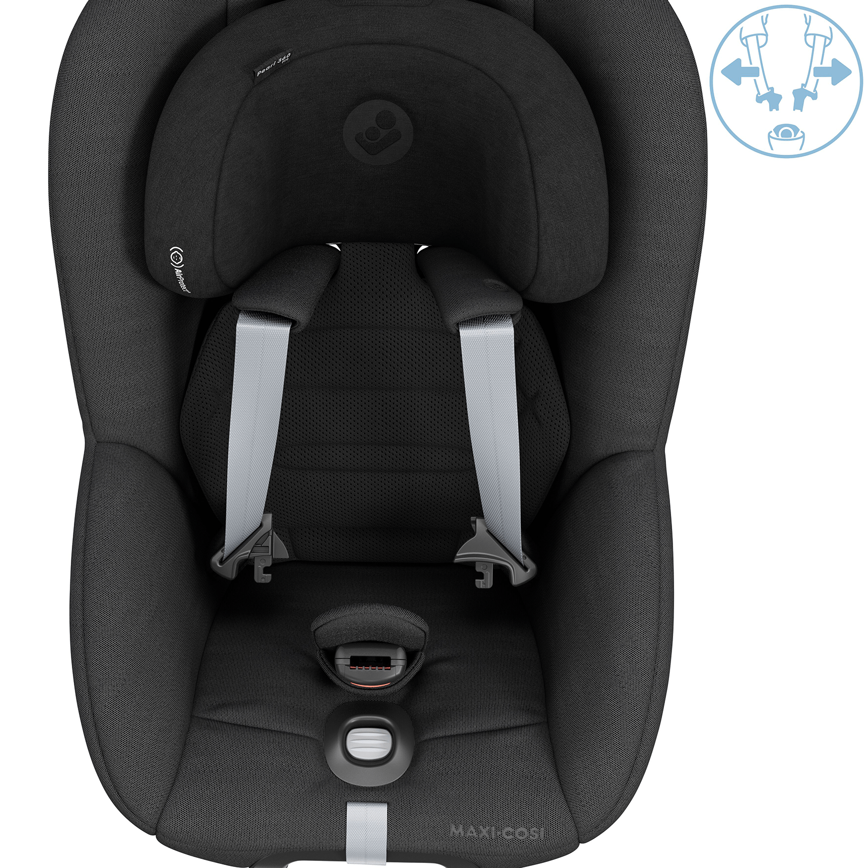 Maxi-Cosi baby car seats Maxi-Cosi Pearl 360 Pro - Authentic Black 8053671110