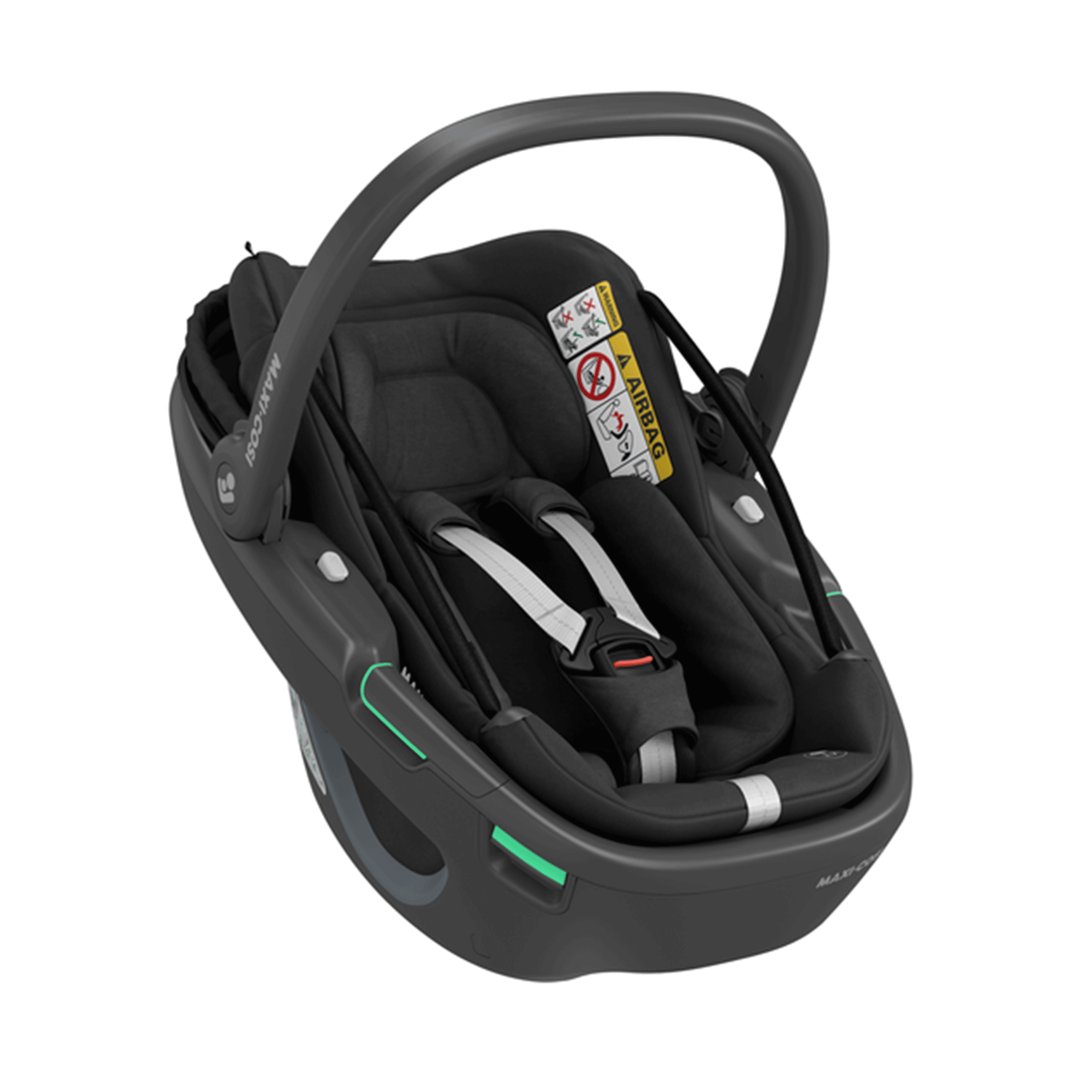 Maxi-Cosi baby car seats Maxi Cosi Coral 360 Car Seat Essential Black with Black Shell 8559672301-1