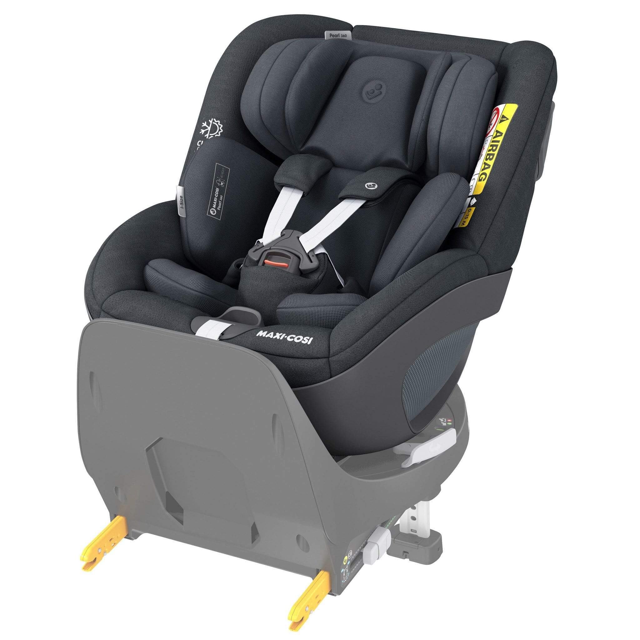 Maxi-Cosi baby car seats Maxi-Cosi Pebble 360, Pearl 360 & Familyfix 360 Base Bundle - Graphite KF52200000