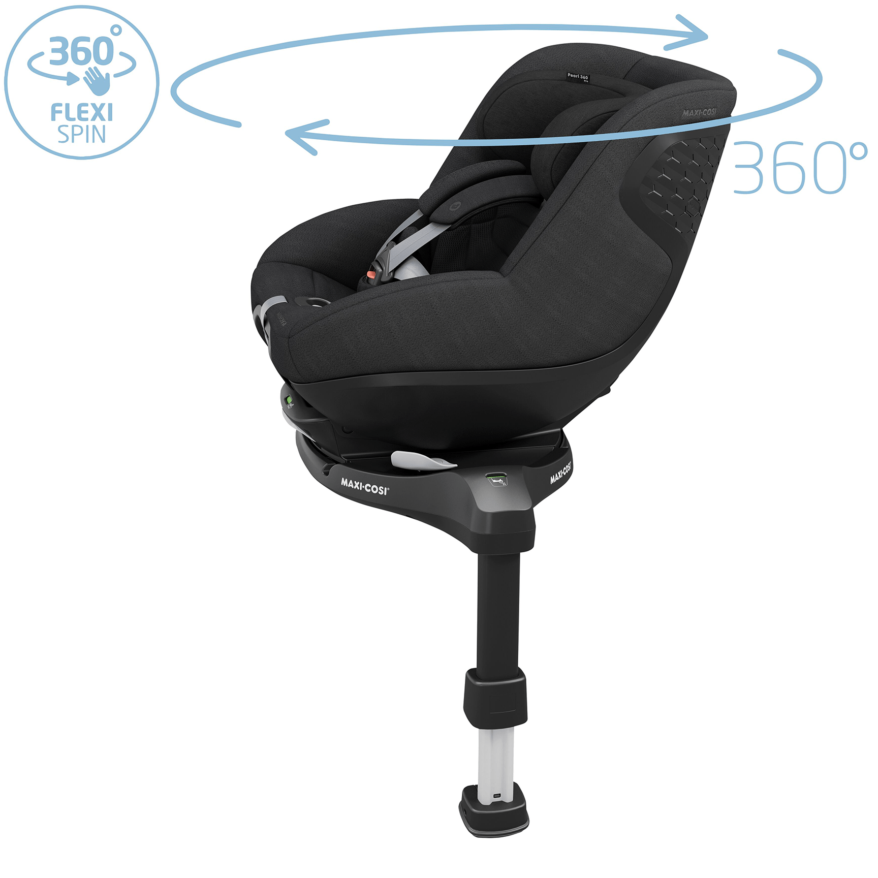 Maxi-Cosi baby car seats Maxi-Cosi 360 Family Pro Bundle - Essential Black KF54400000