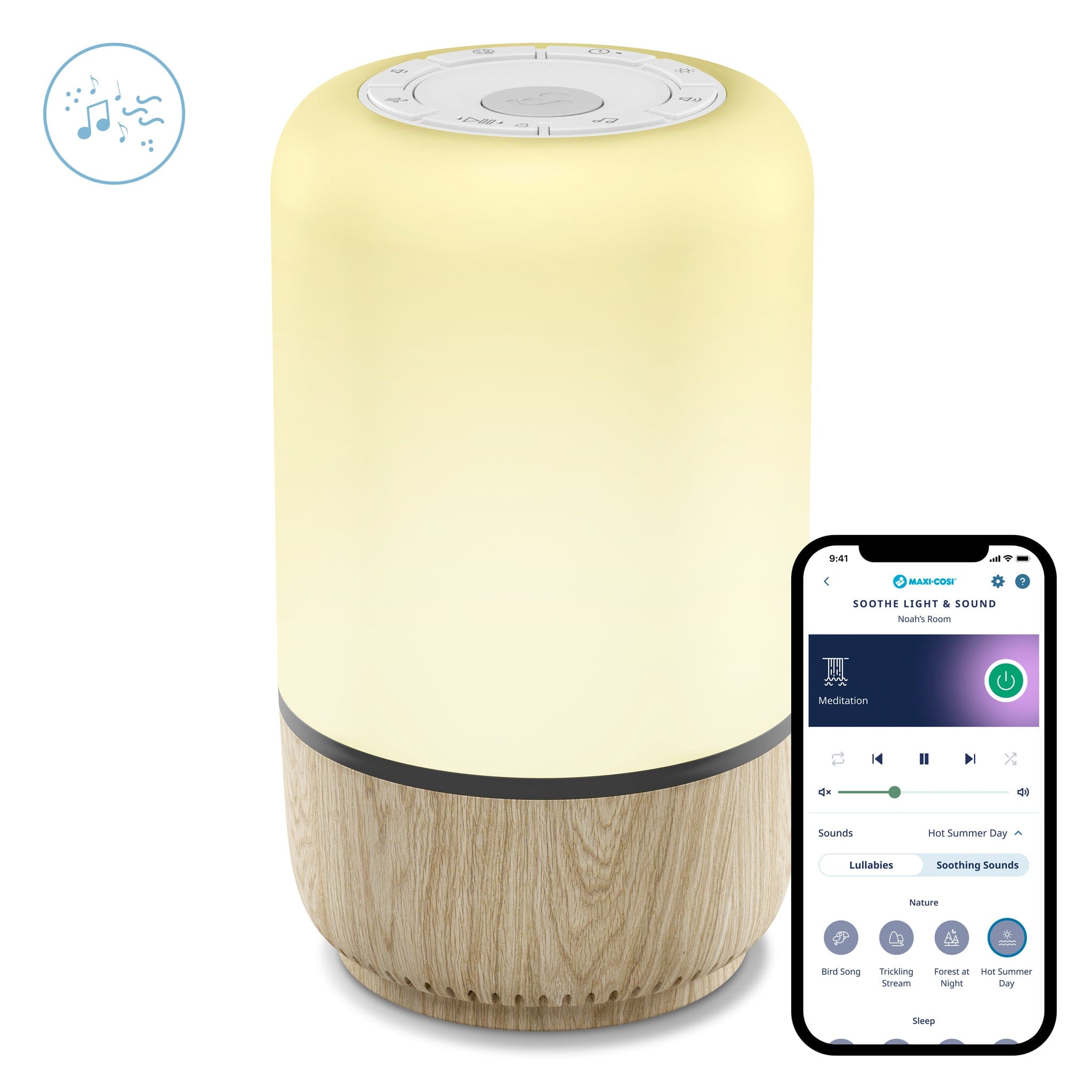Maxi-Cosi baby monitors Maxi-Cosi Soothe light & Sound 3202171000