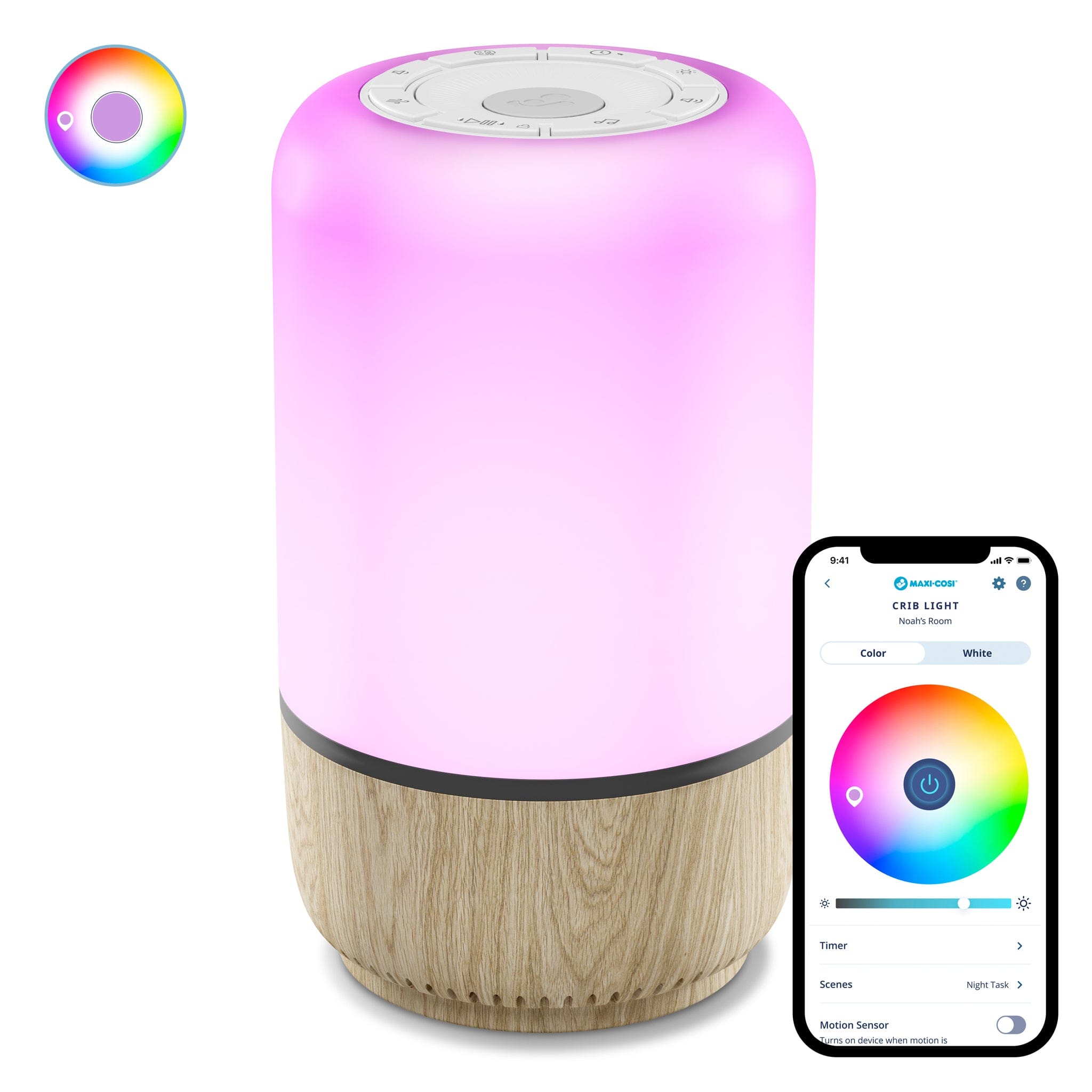 Maxi-Cosi baby monitors Maxi-Cosi Soothe light & Sound 3202171000