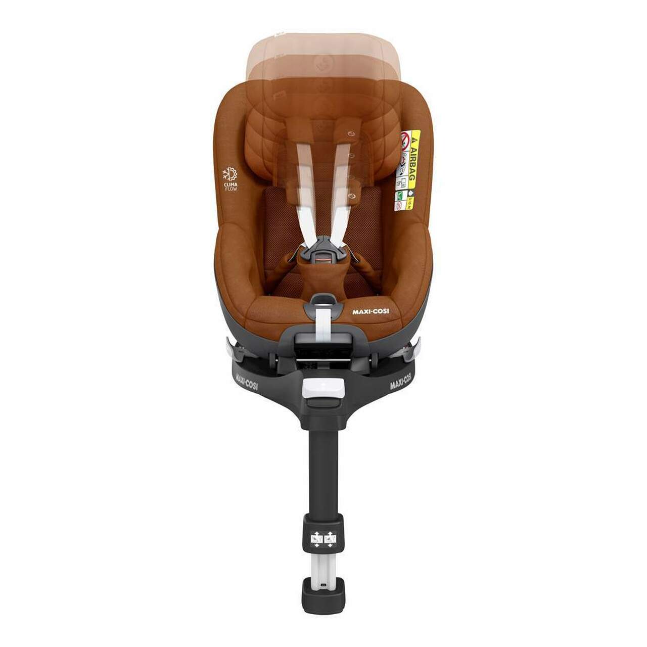 Maxi-Cosi i-Size car seats Maxi Cosi Pearl 360 Car Seat Authentic Cognac 8045650110